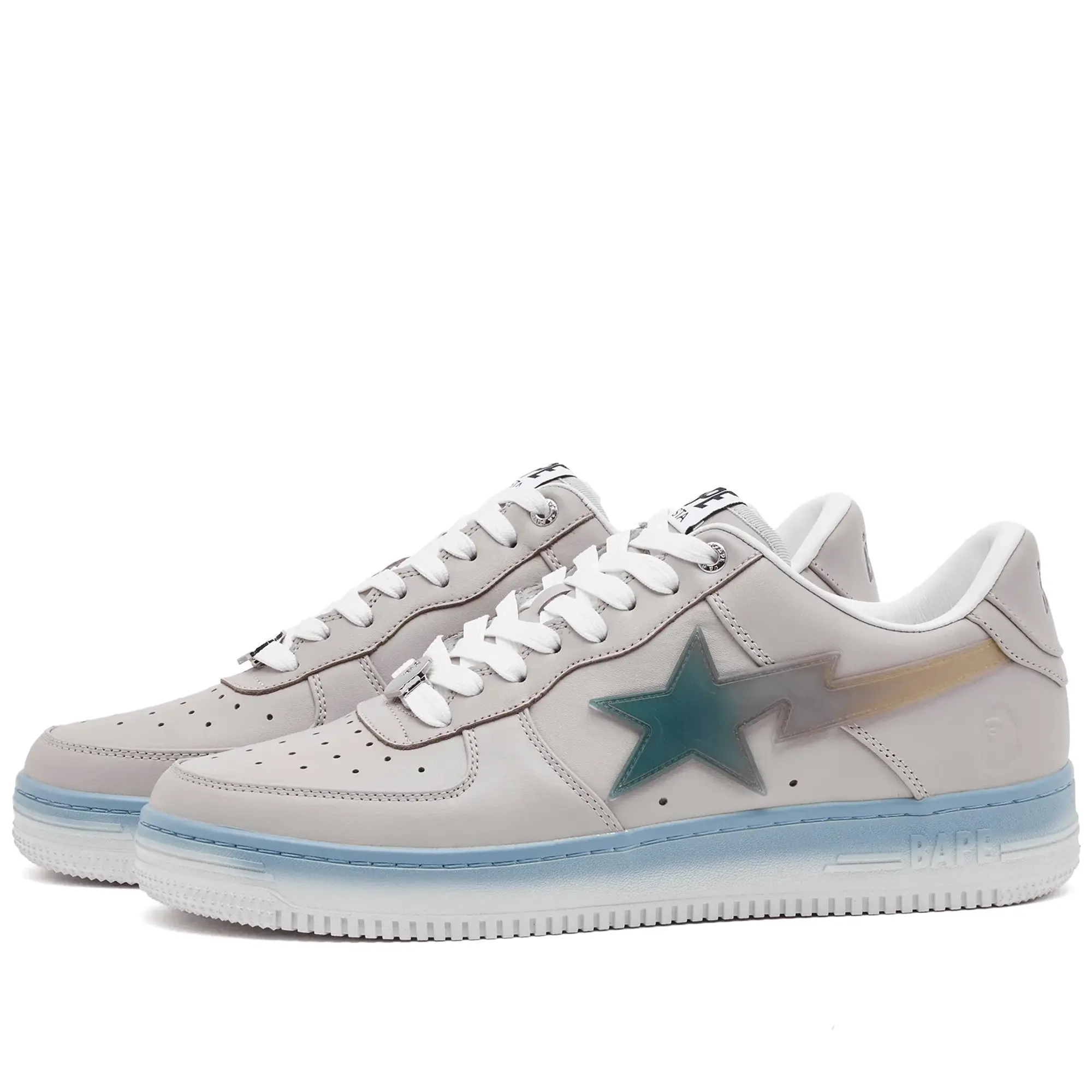 A Bathing Ape Men's Bape Sta #5 Sneaker Beige
