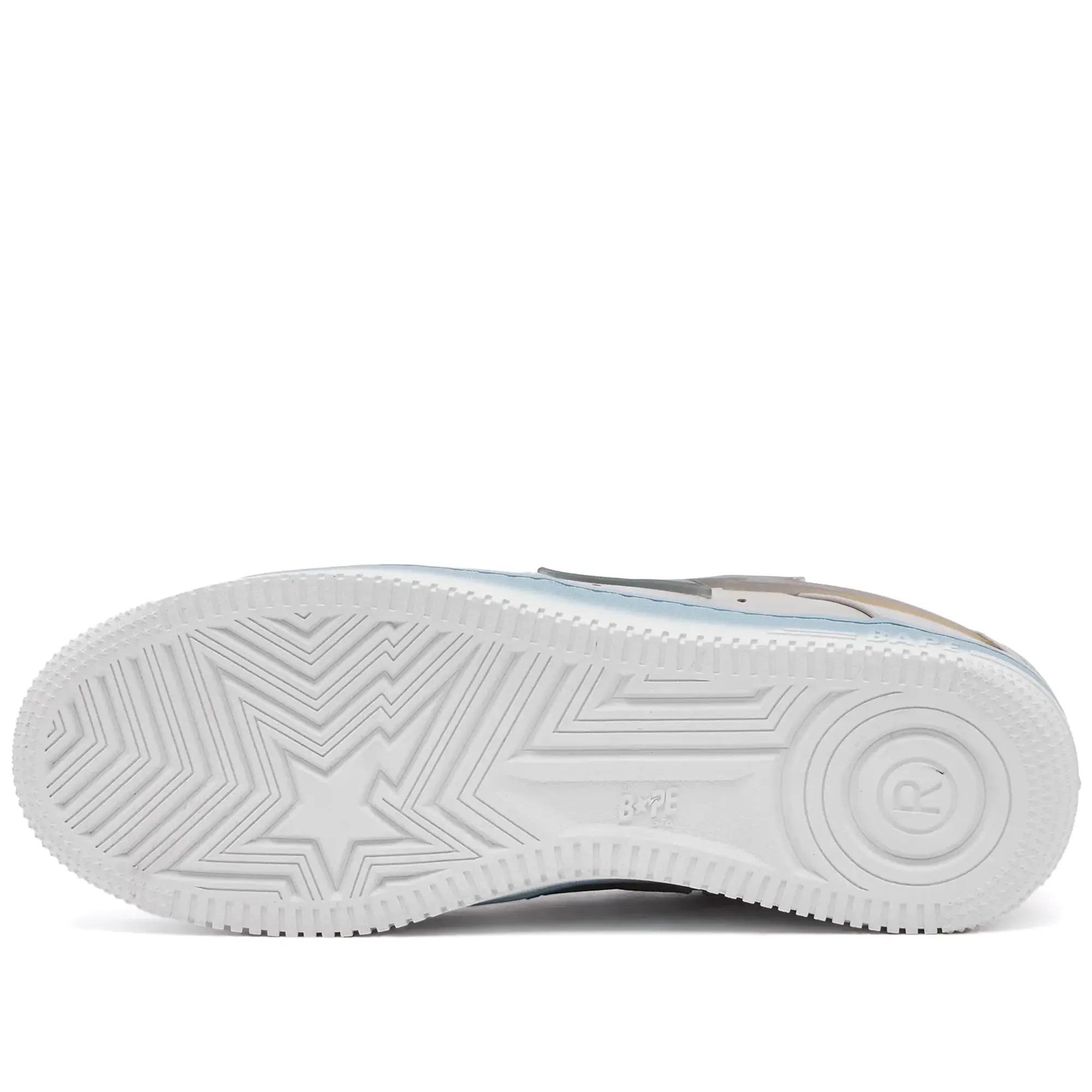 A Bathing Ape Men's Bape Sta #5 Sneaker Beige