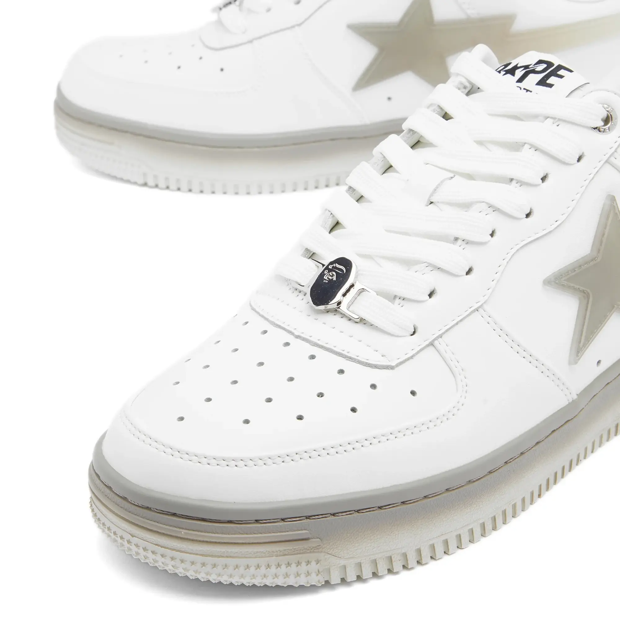 A Bathing Ape Men's Bape Sta #5 Sneaker White