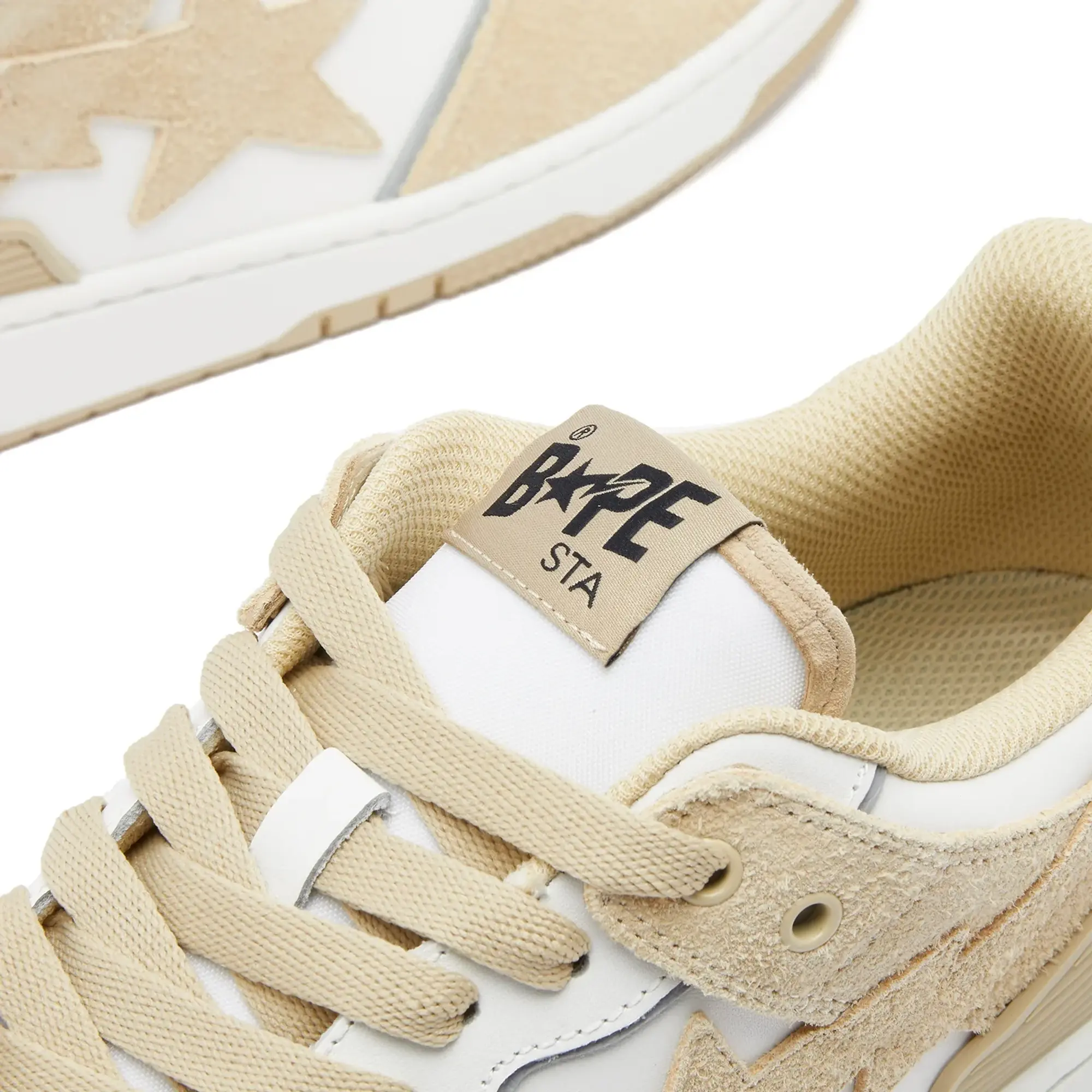 Sneakers A Bathing Ape Bape Sk8 Sta 3 M1 Beige Eur 40