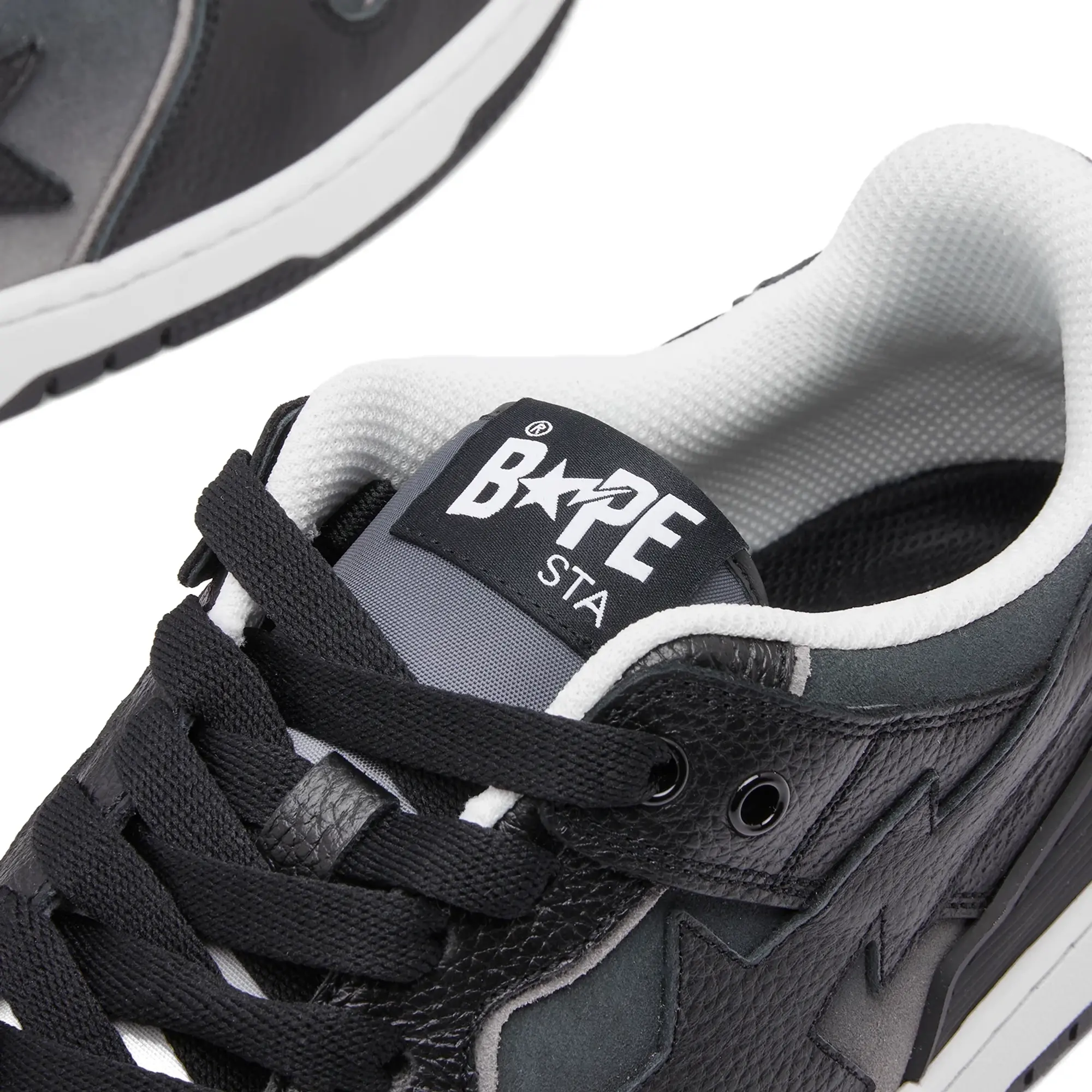 A Bathing Ape Men's Bape Sk8 Sta #4 Sneaker Black