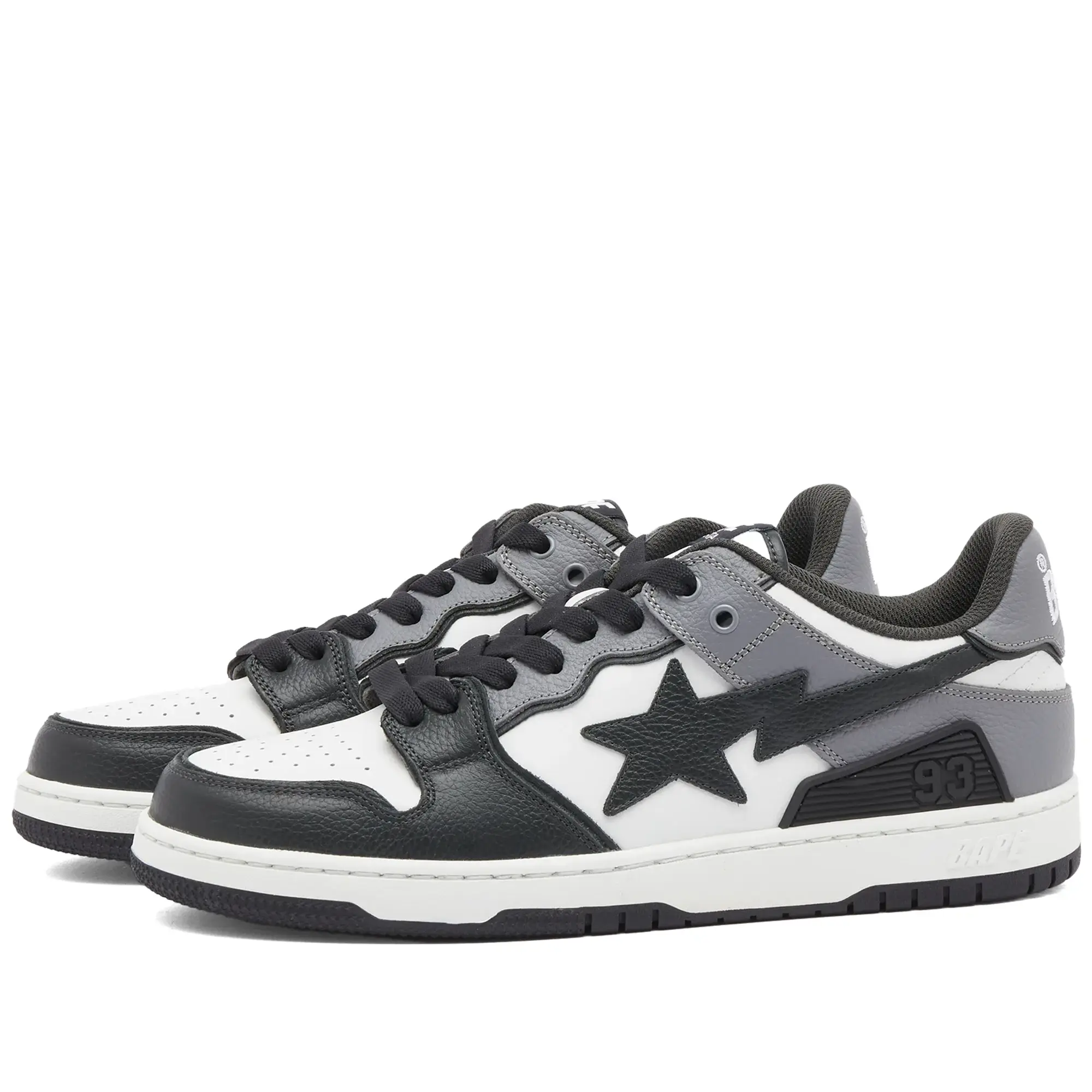A Bathing Ape Men's Bape Sk8 Sta #5 Sneaker Black