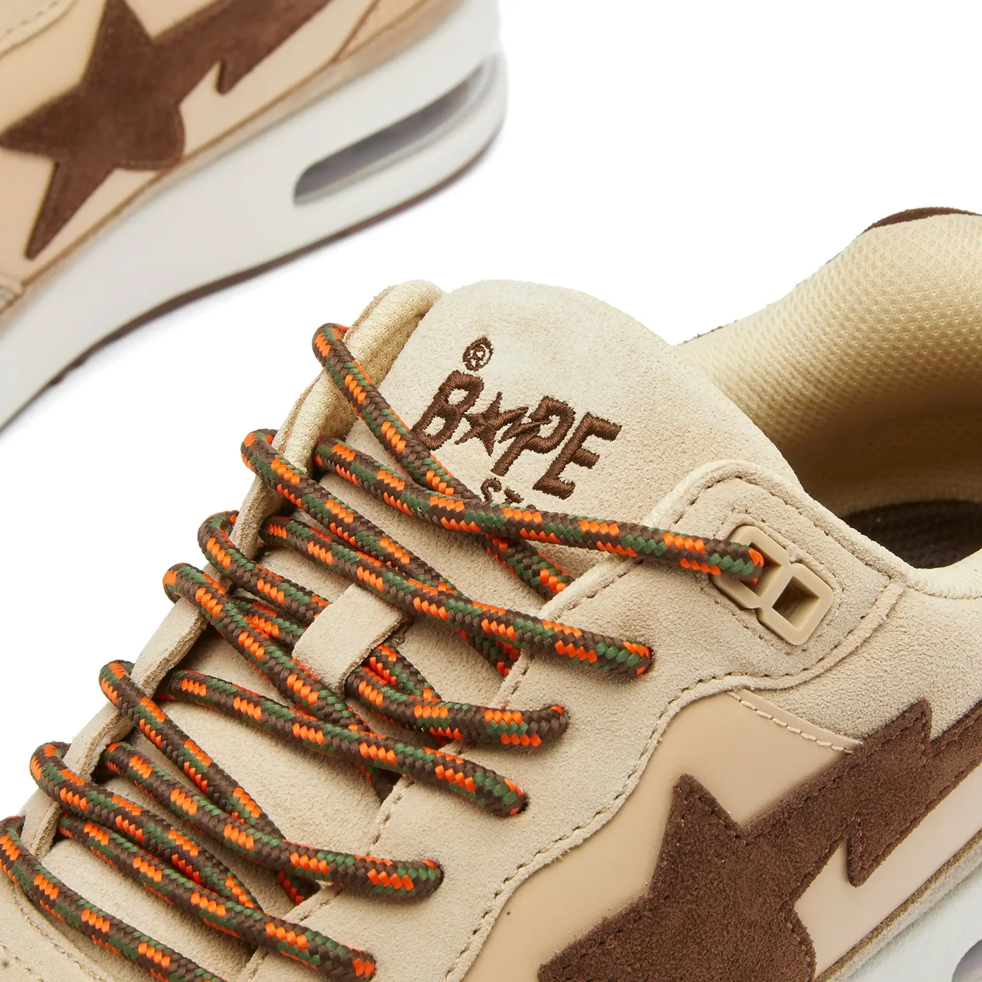 A Bathing Ape Men's Road Sta #1 Sneaker Beige