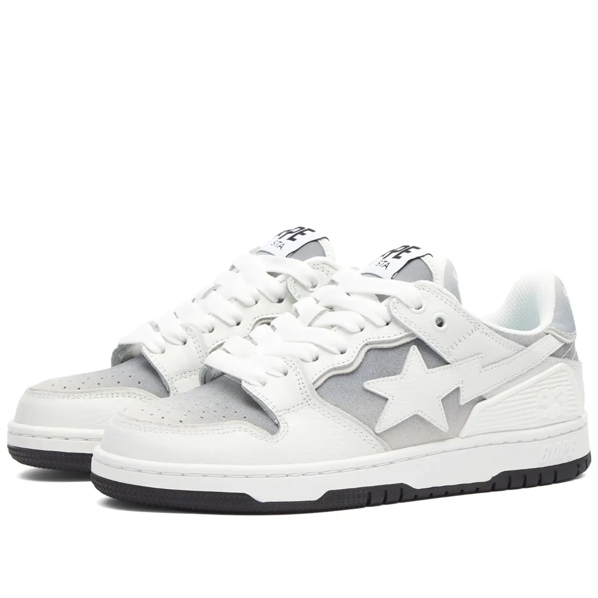 A Bathing Ape Women's Bape Sk8 Sta #4 Sneakers White