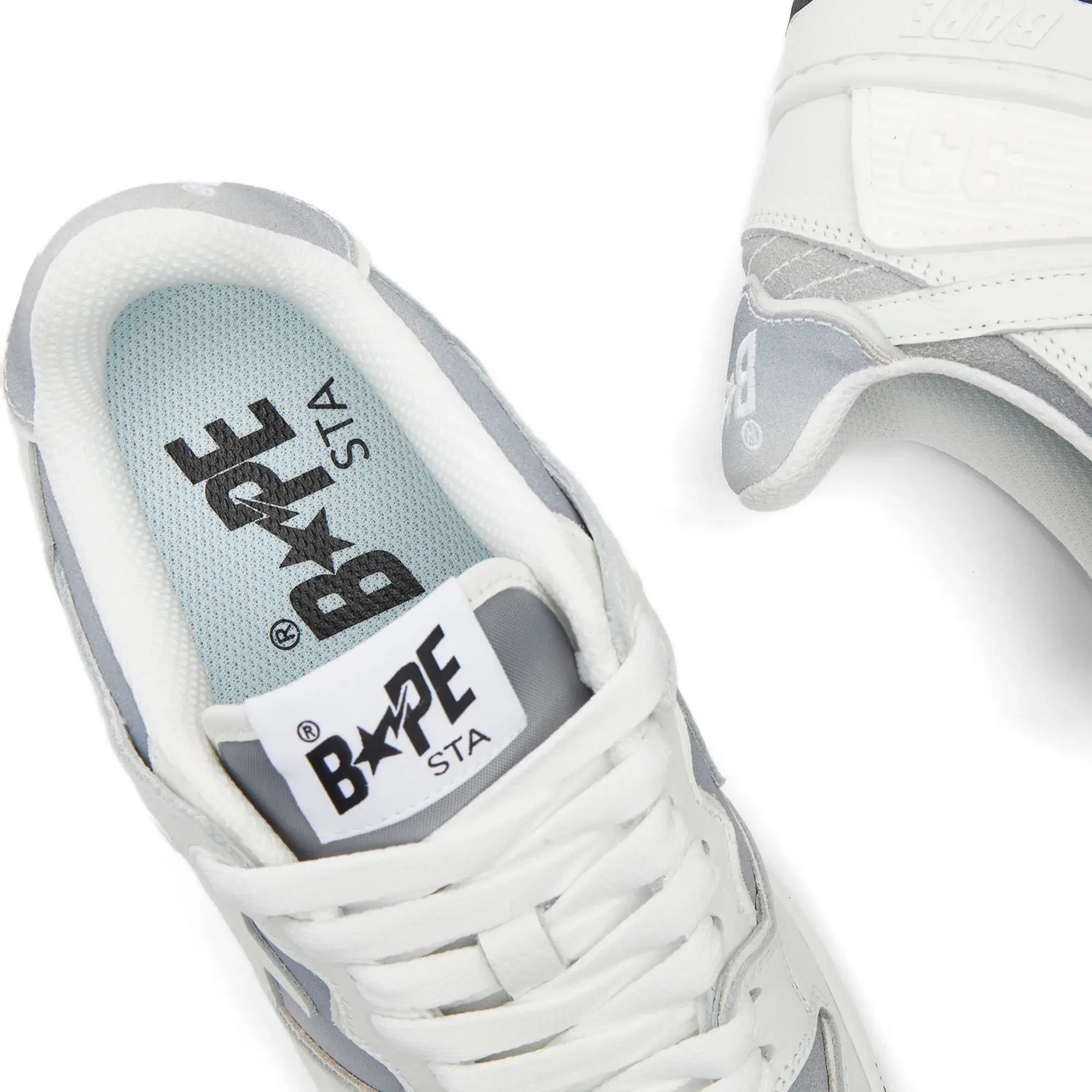A Bathing Ape Women's Bape Sk8 Sta #4 Sneakers White