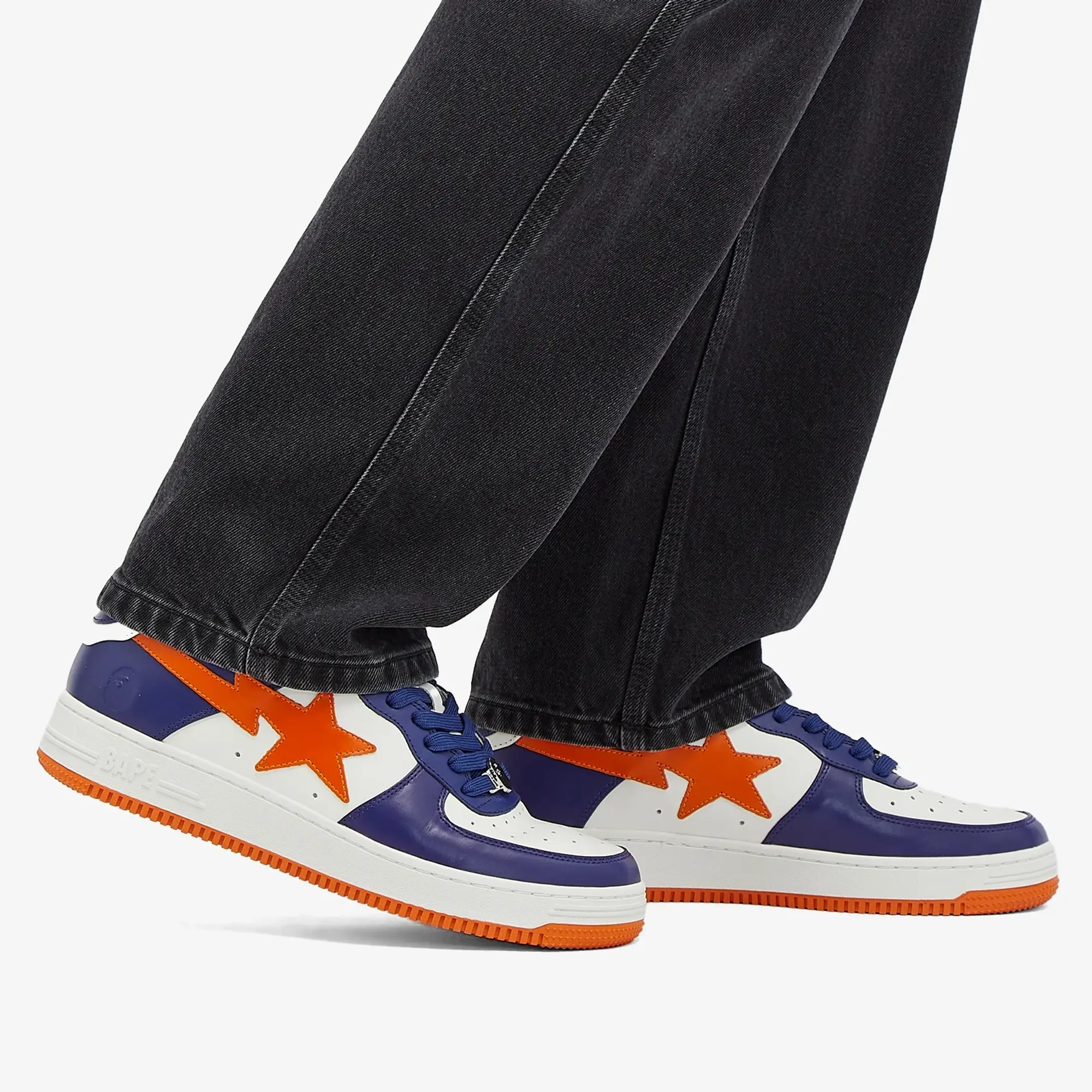 Sneakers A Bathing Ape Bape Sta 3 Blue Eur 44
