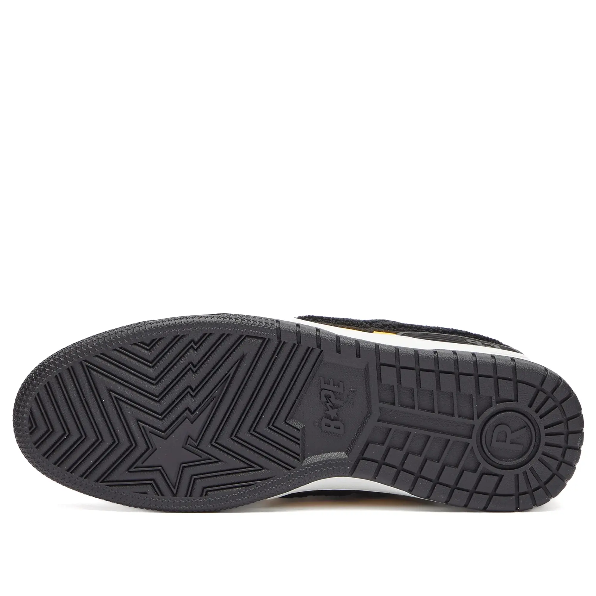 A Bathing Ape Men's SK8 Sta Sneaker Yellow