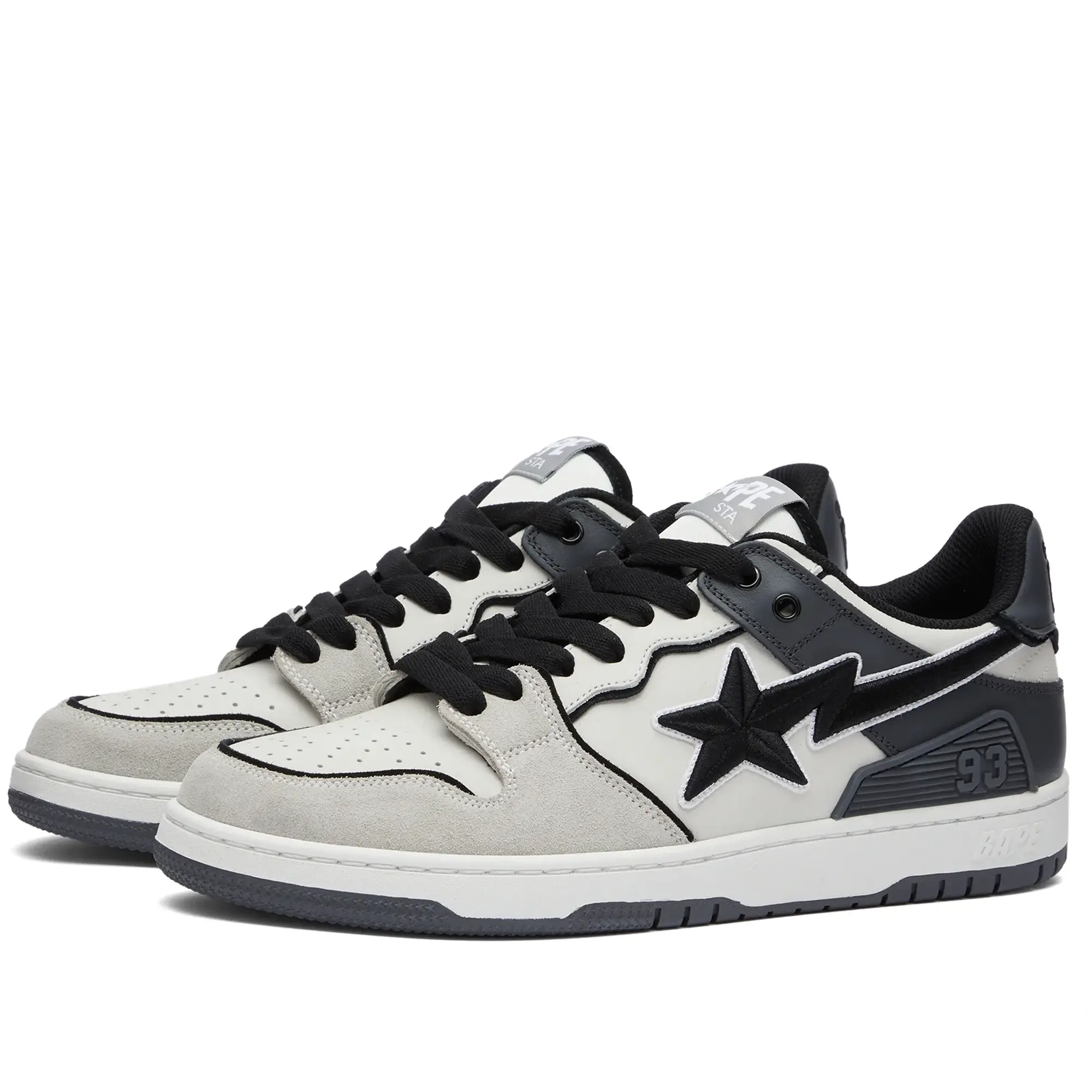 A Bathing Ape Men's SK8 Sta Sneaker Black