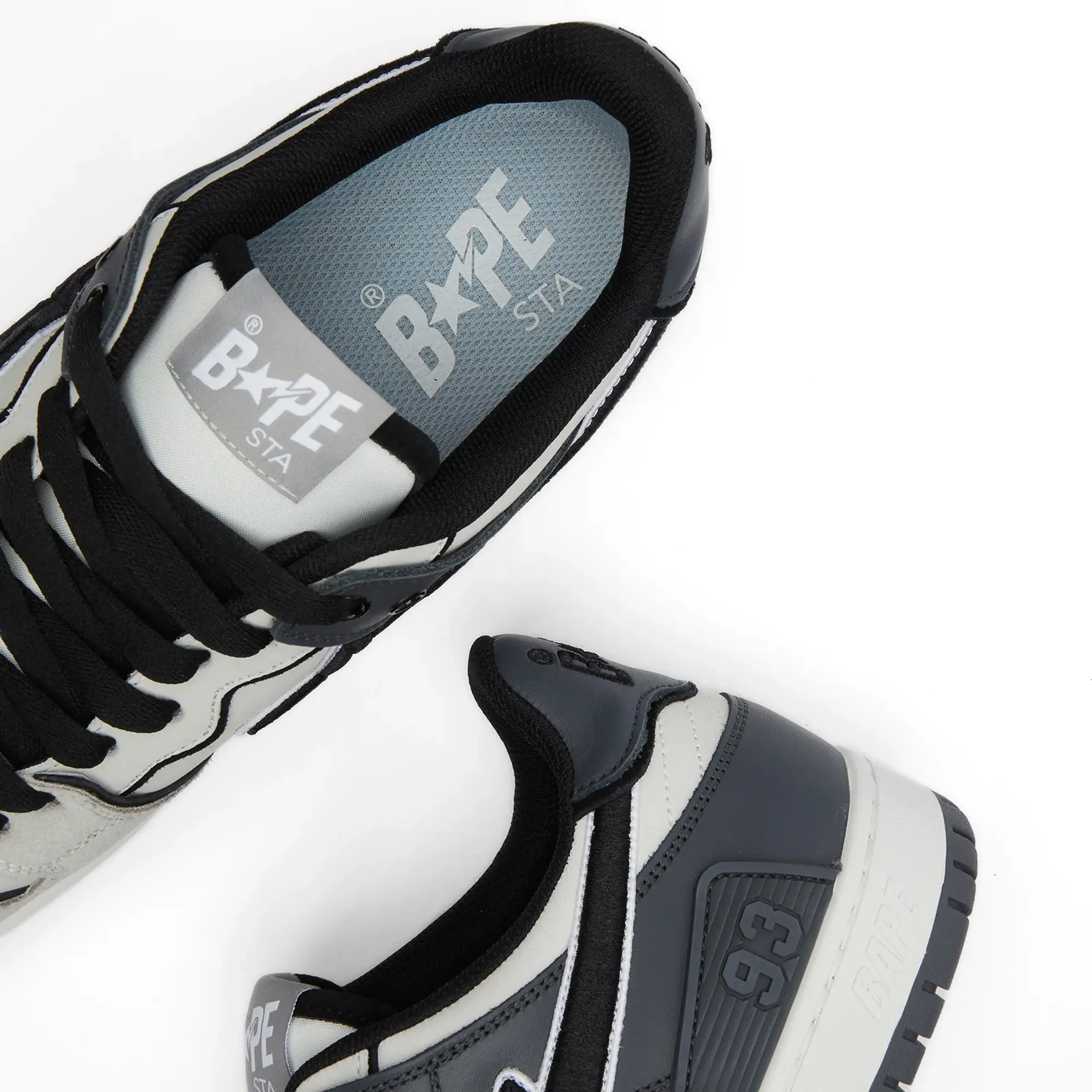 A Bathing Ape Men's SK8 Sta Sneaker Black