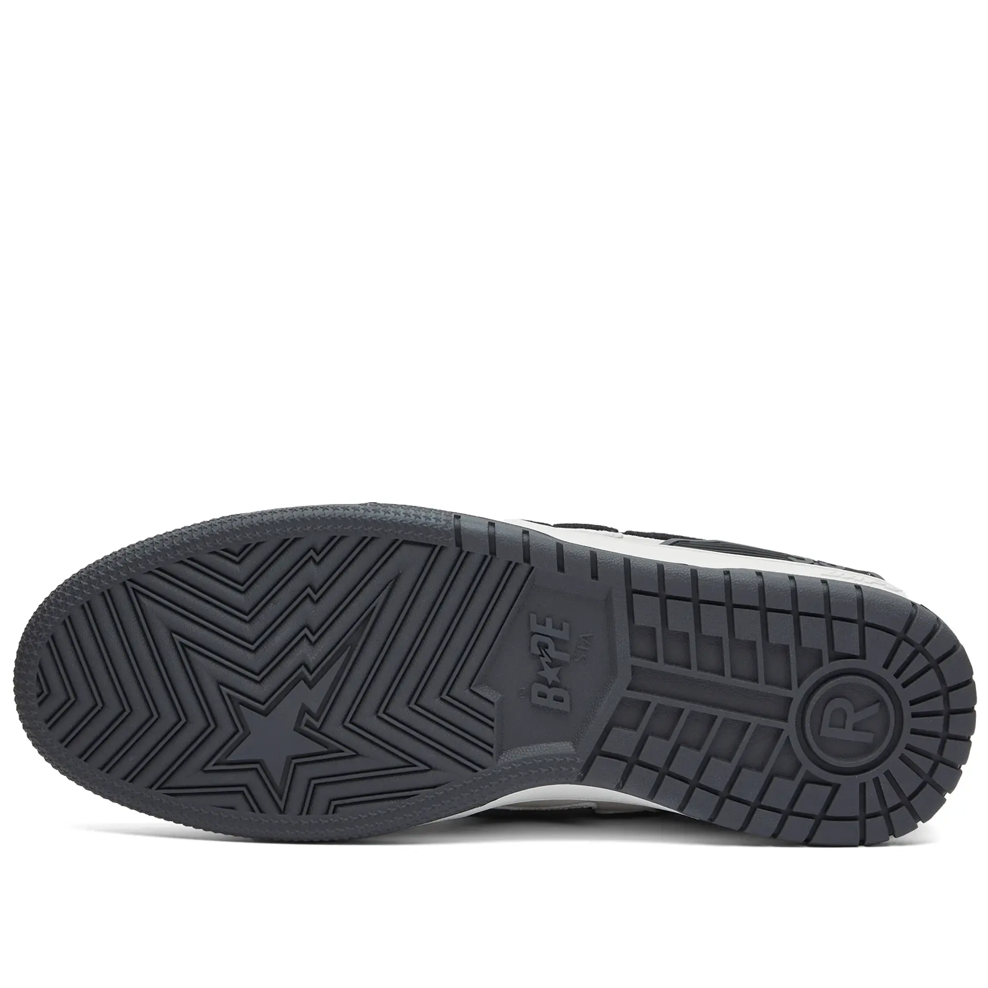A Bathing Ape Men's SK8 Sta Sneaker Black