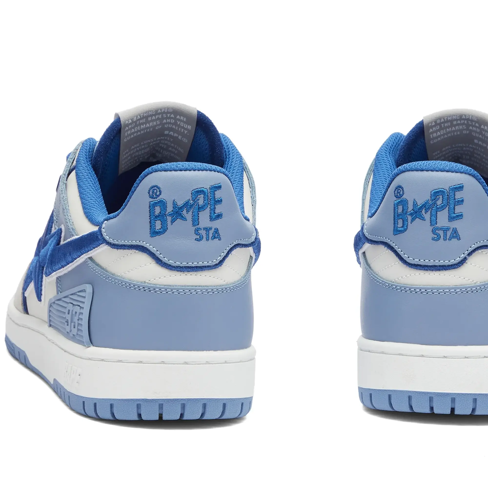 A Bathing Ape Men's SK8 Sta Sneaker Blue