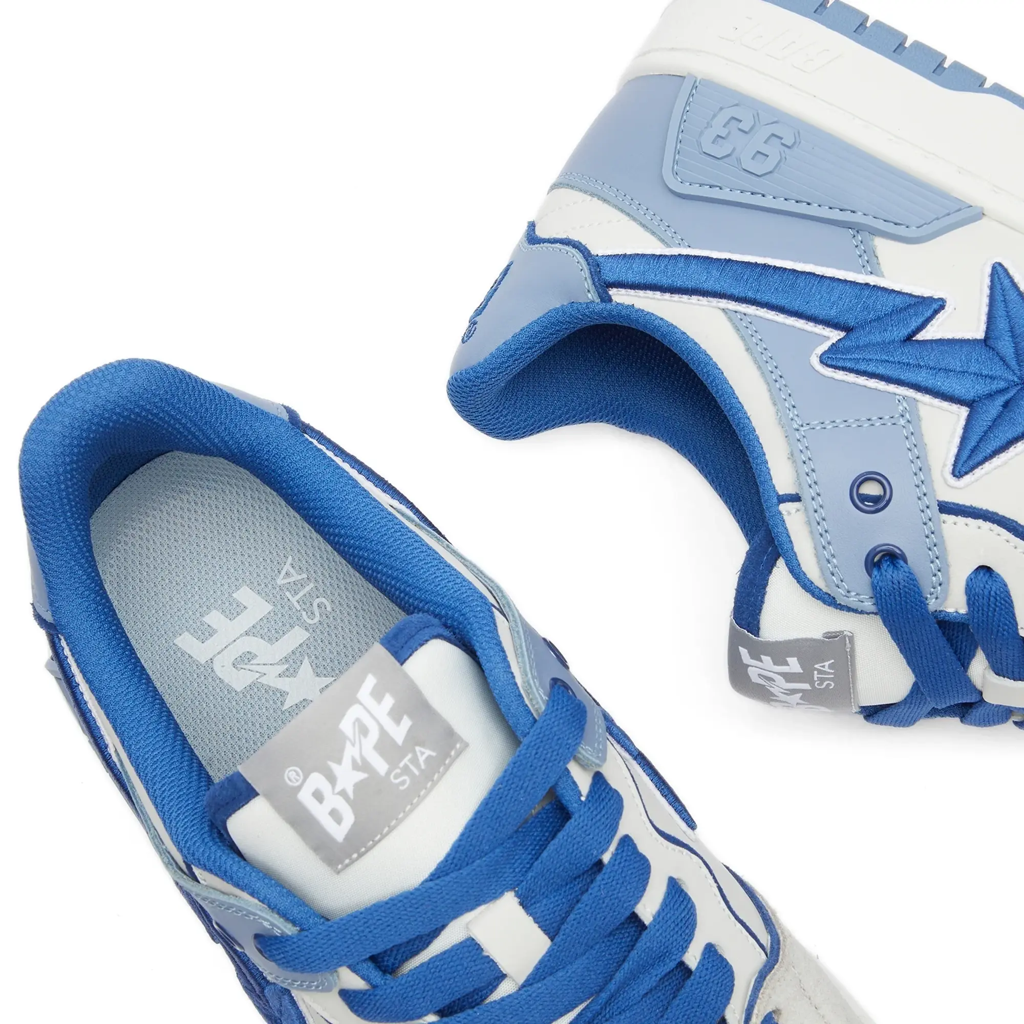 A Bathing Ape Men's SK8 Sta Sneaker Blue