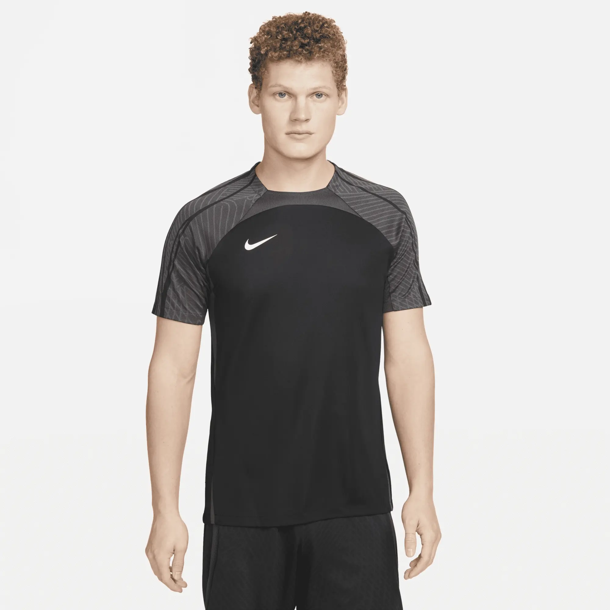 Nike Dri-FIT Strike Men's Short-Sleeve Soccer Top - Black