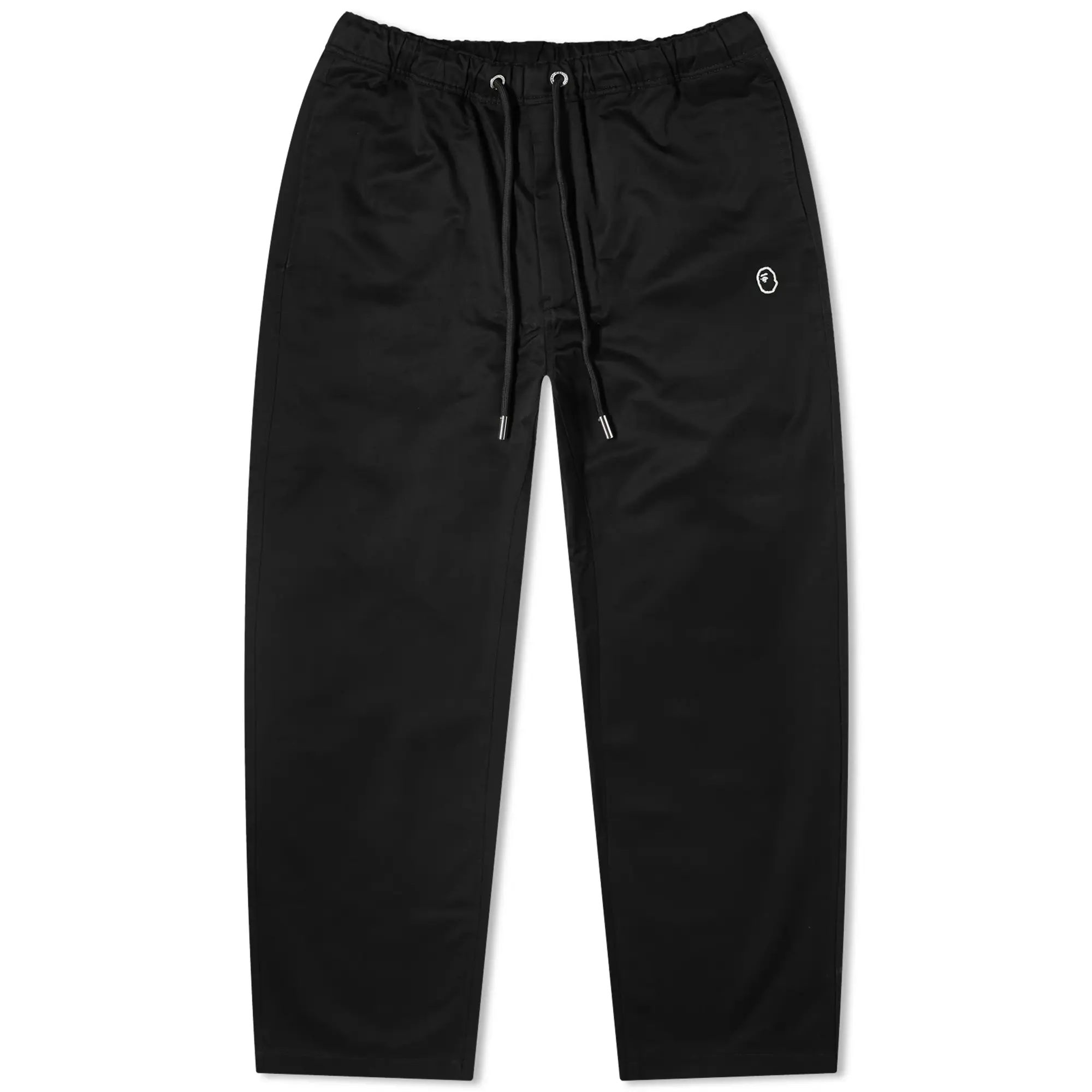 A Bathing Ape Men's One Point Easy Chino Pants Black