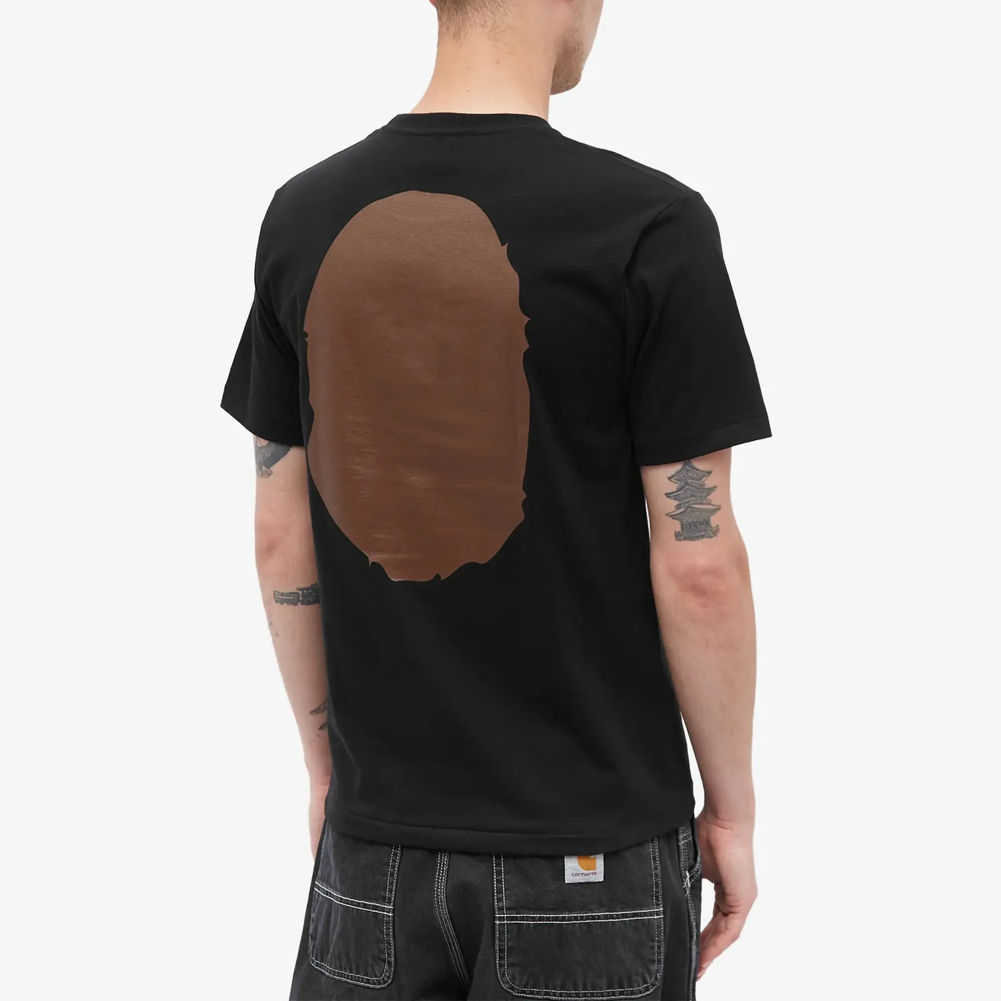 A Bathing Ape Men's Classic Big Ape Head T-Shirt Black