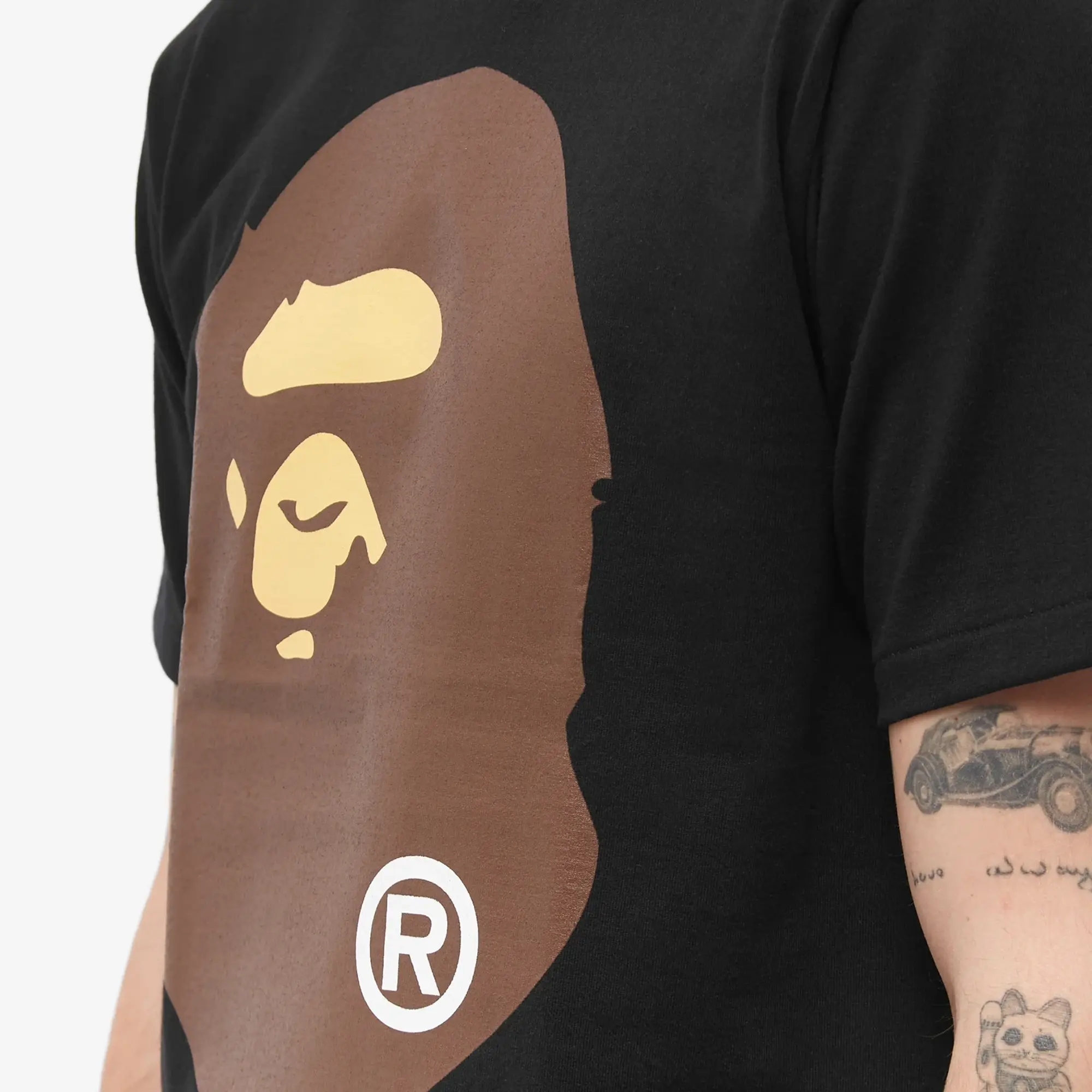 A Bathing Ape Men's Classic Big Ape Head T-Shirt Black
