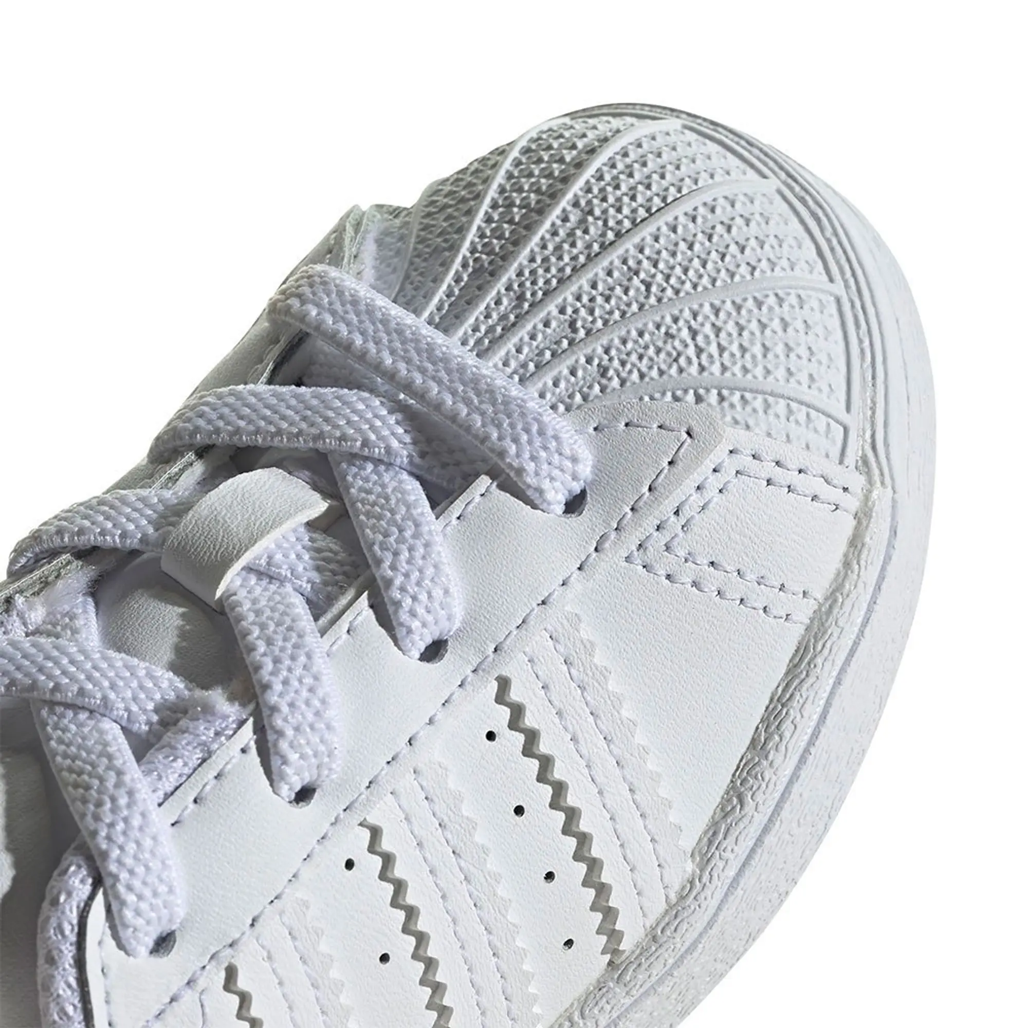 adidas Originals Nursery Superstar Trainer - White - Size 7 - White
