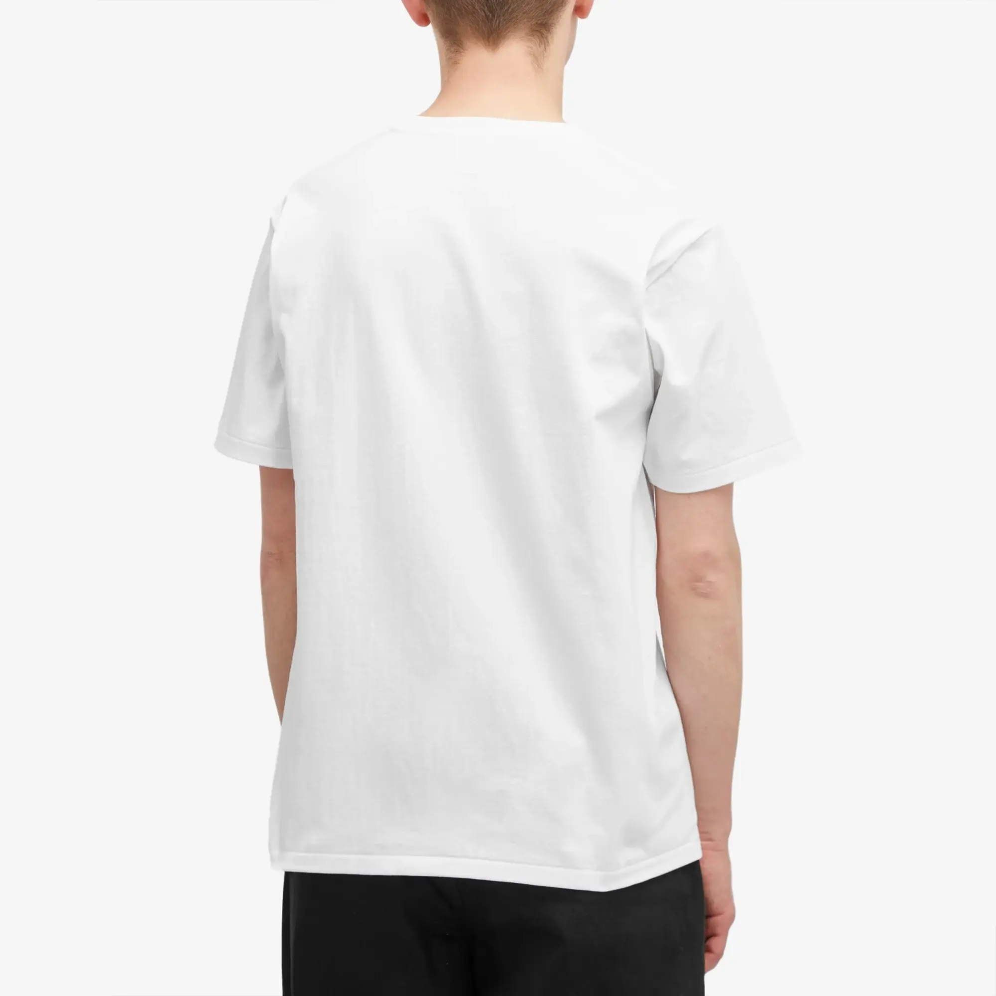 A Bathing Ape Men's 1st Camo College T-Shirt White/Green