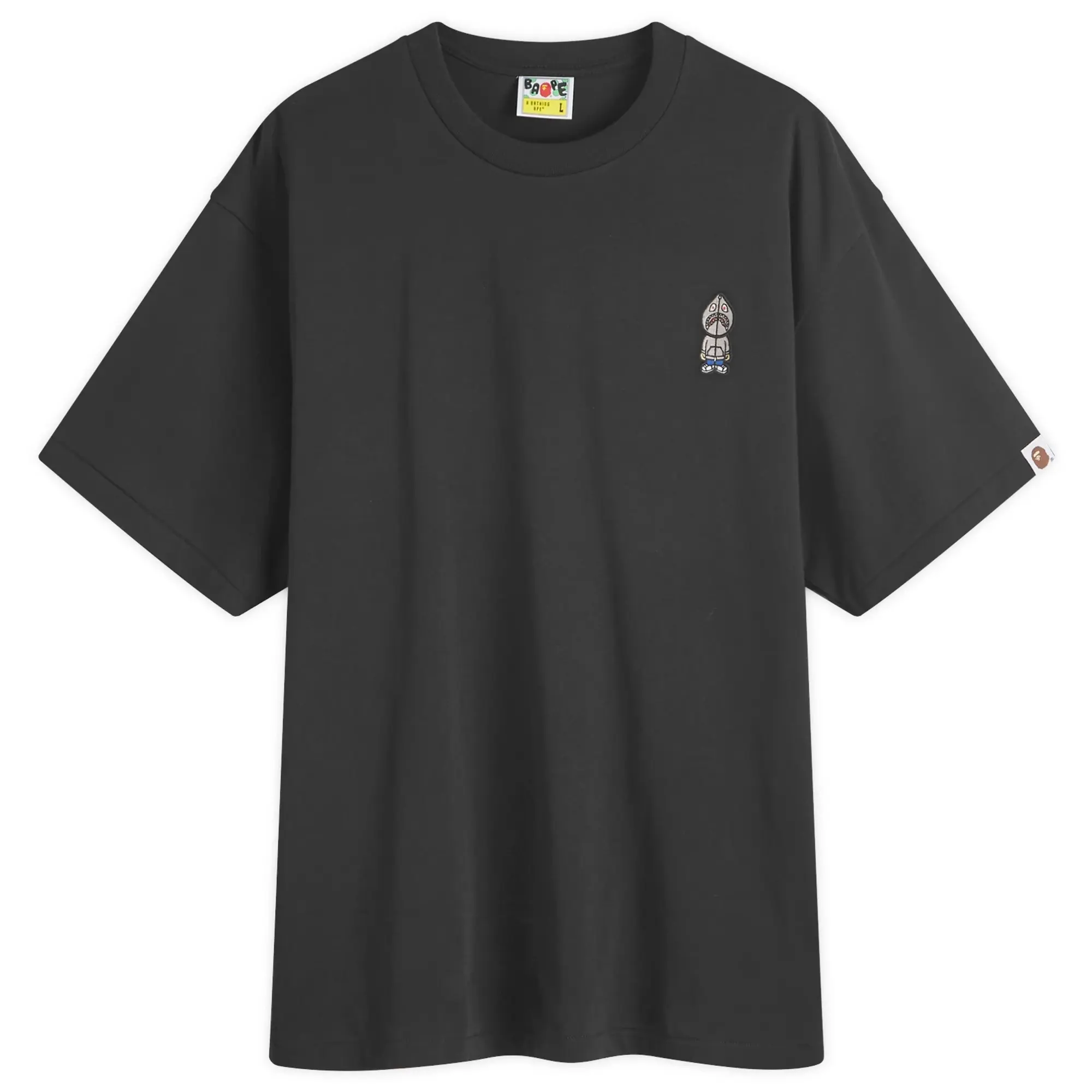A Bathing Ape Men's One Point Shark Sejin T-Shirt Black