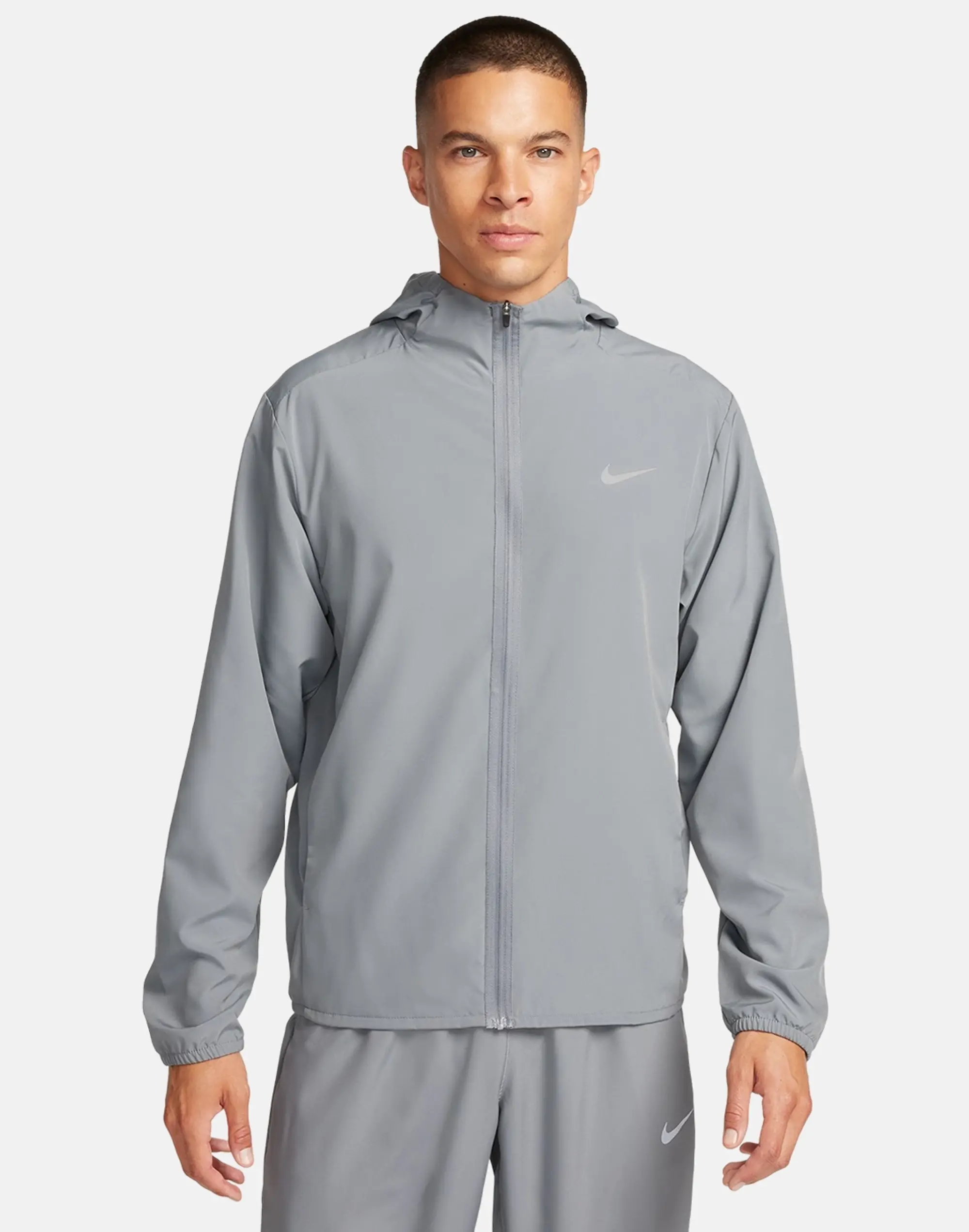 Nike Dri-FIT Form Hoodie - Grey - Size XL - Grey