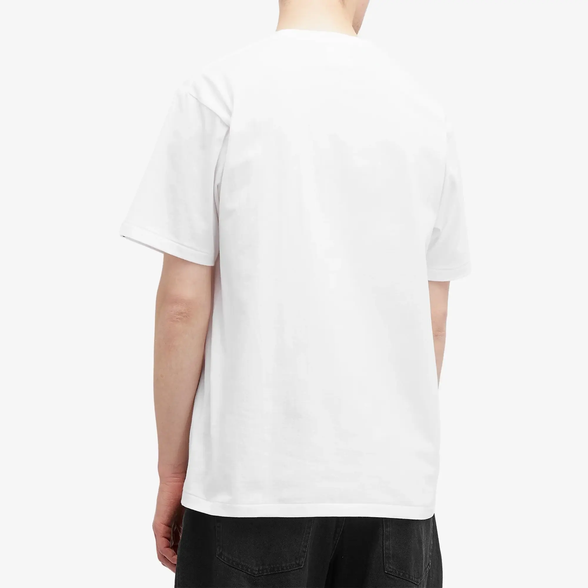 A Bathing Ape Men's ABC Camo on Big Ape T-Shirt White/Pink