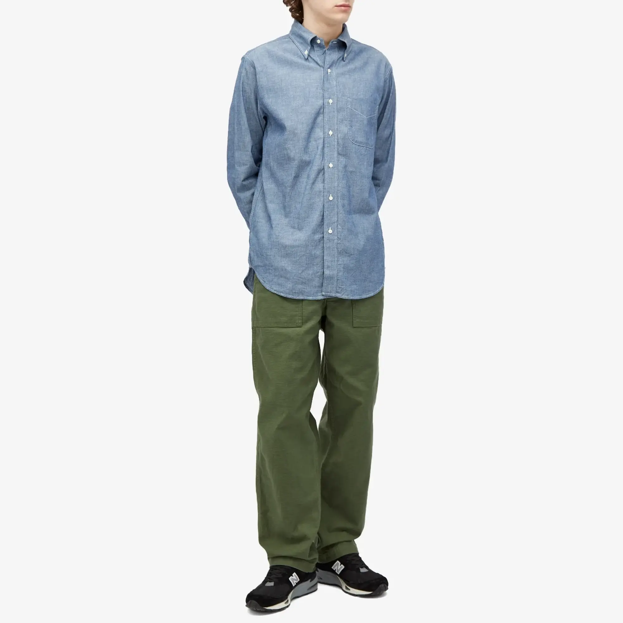 orSlow US Army Fatigue Pants - Green