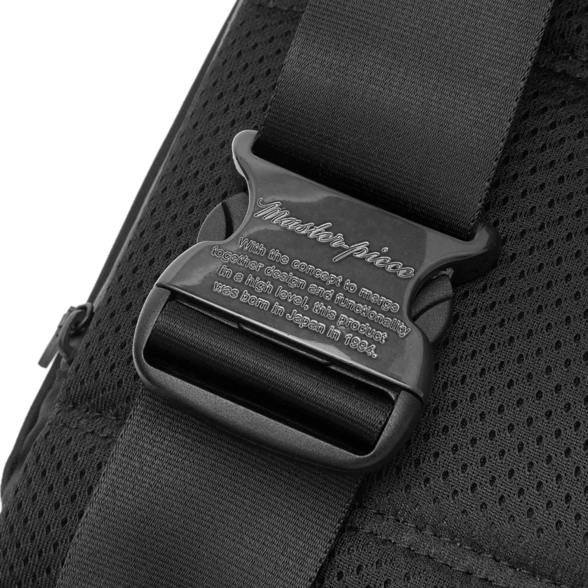 Master-Piece Potential Sling Waist Bag Black