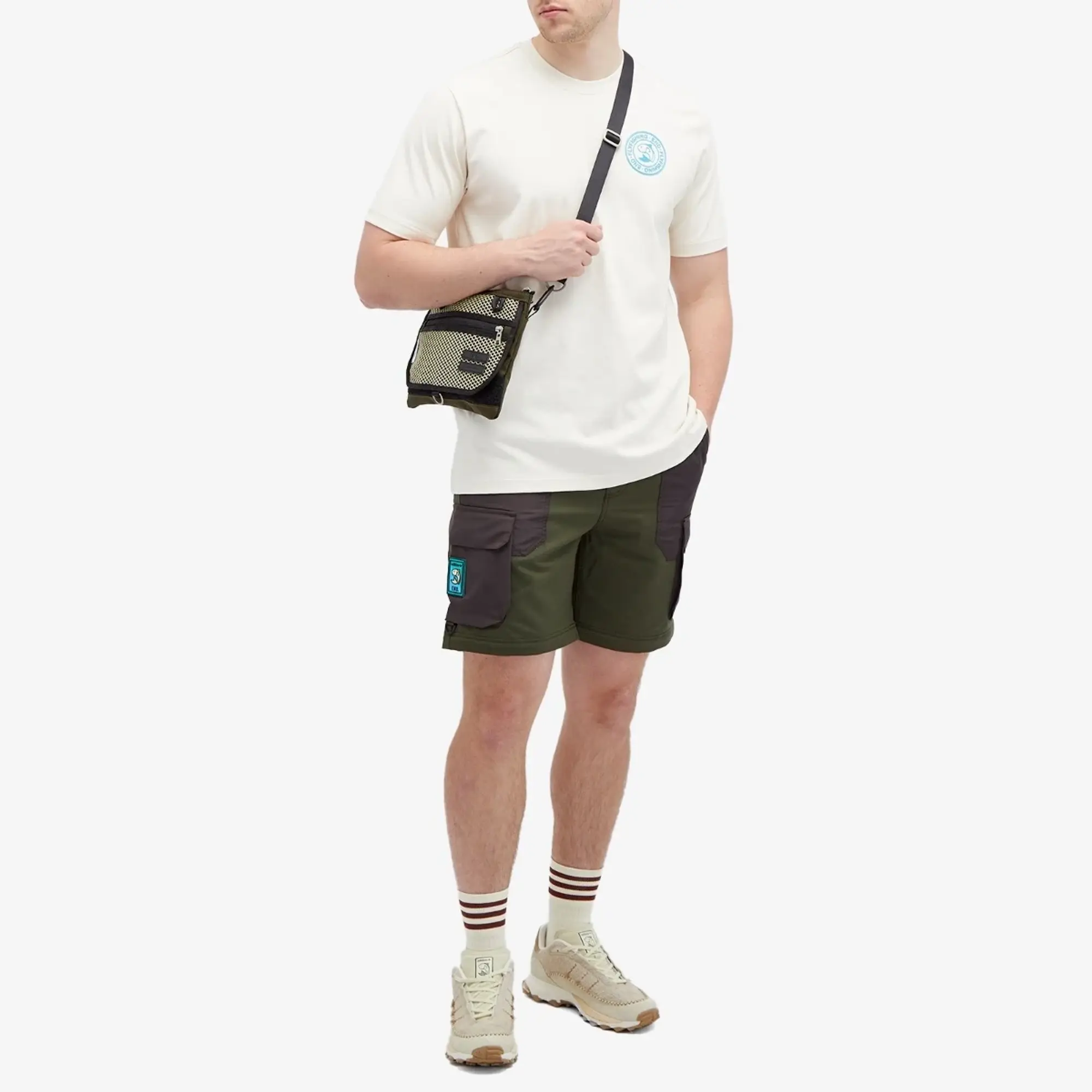 END. x Master-Piece Sacoche Bag Khaki