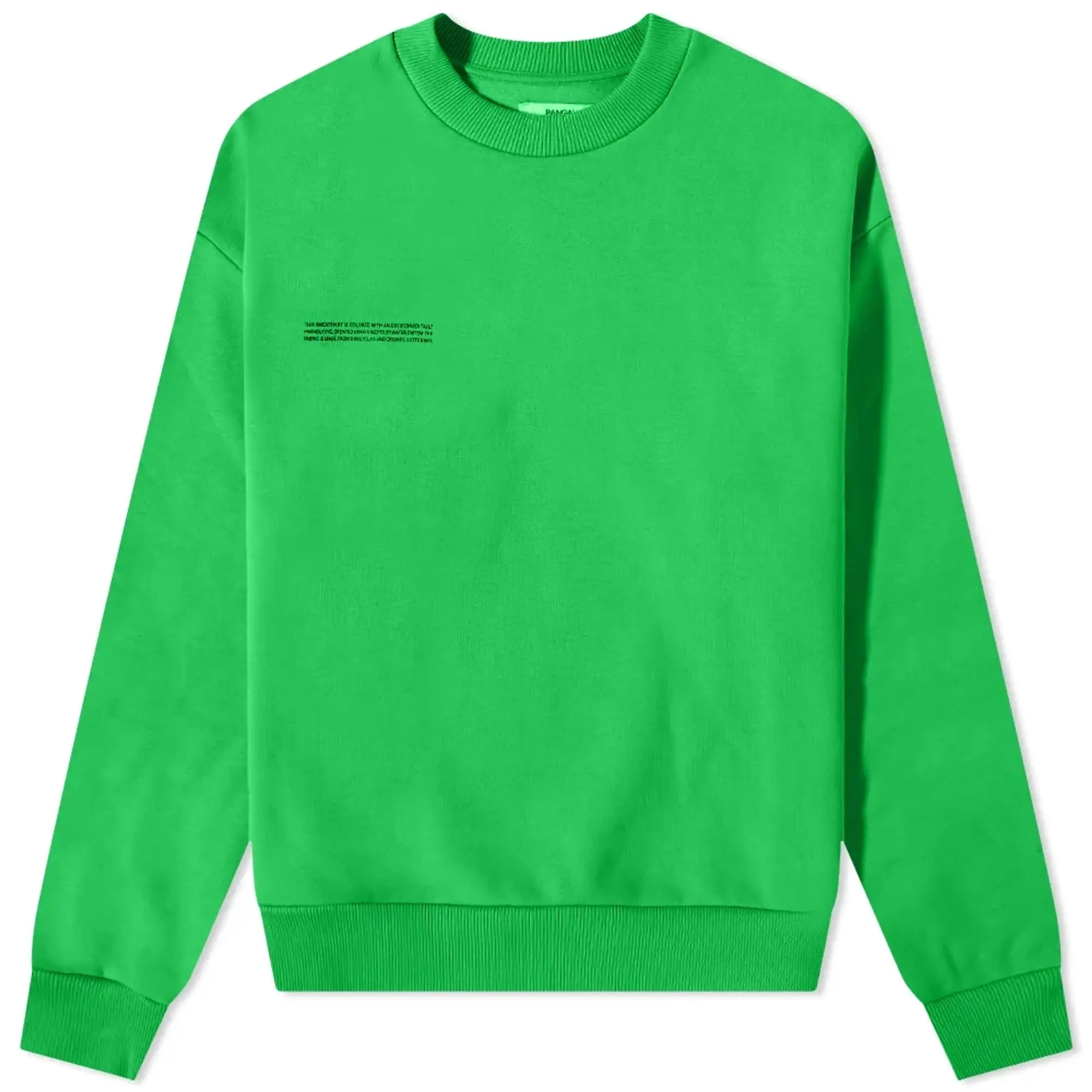 Pangaia 365 Signature Crew Sweat Jade Green
