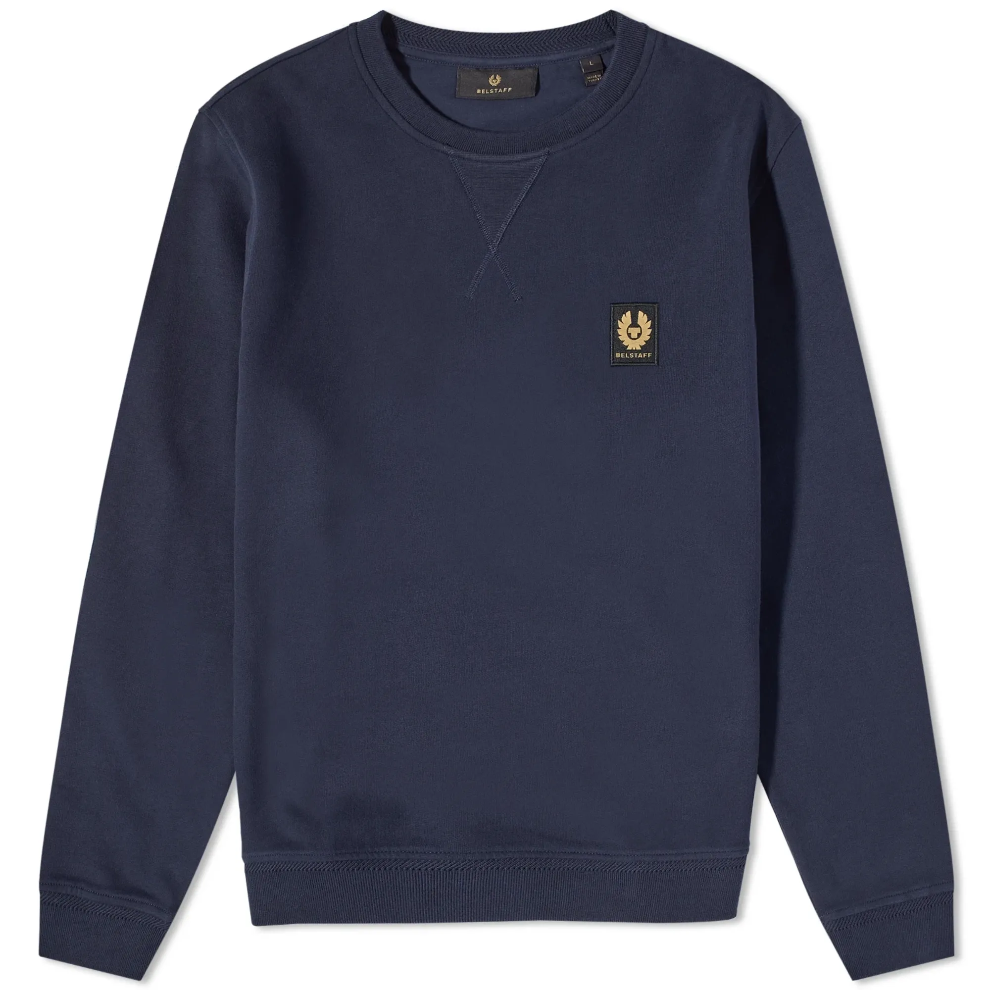 Belstaff Men's Patch Crew Sweat Dark Ink