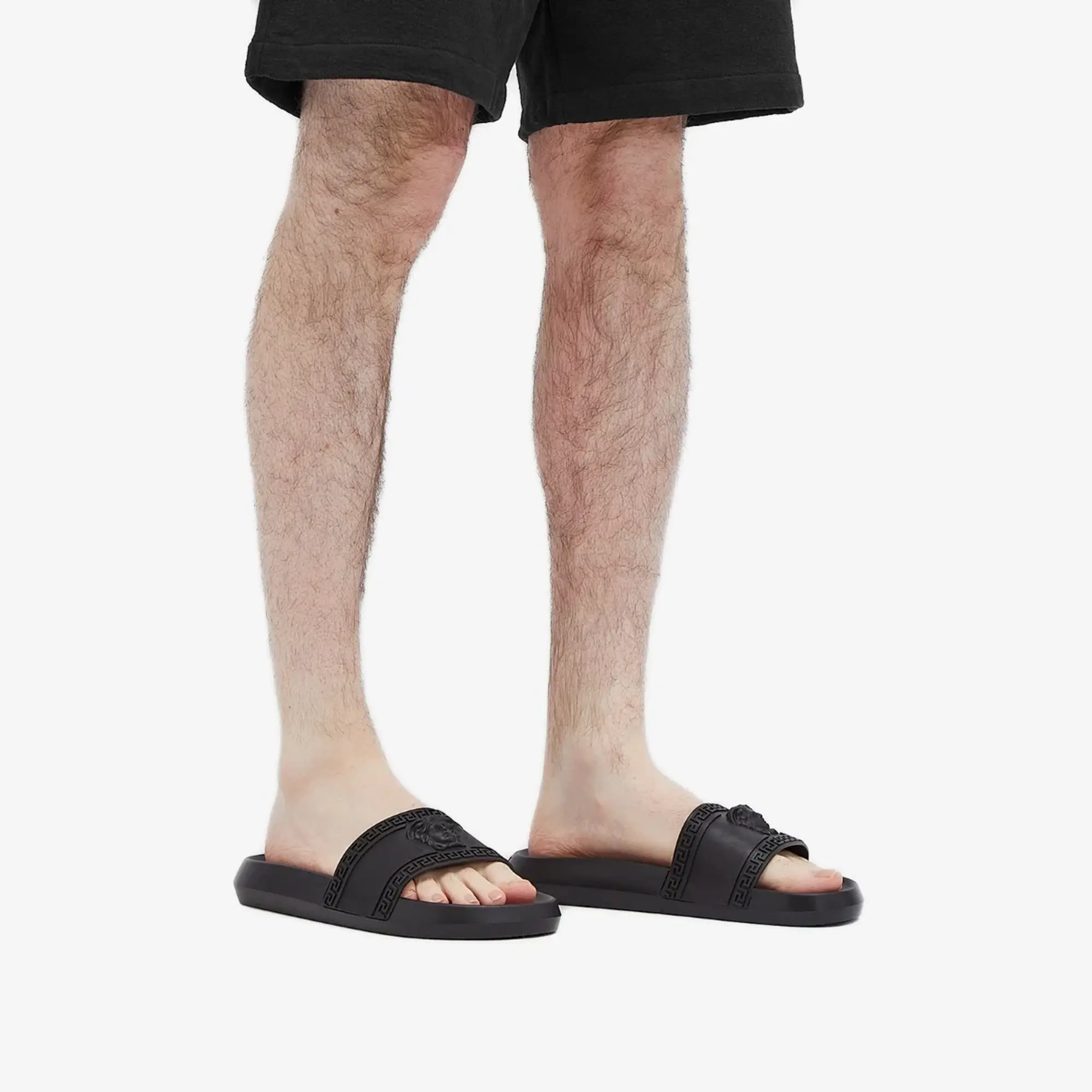 Versace Men's Medusa Slide Black
