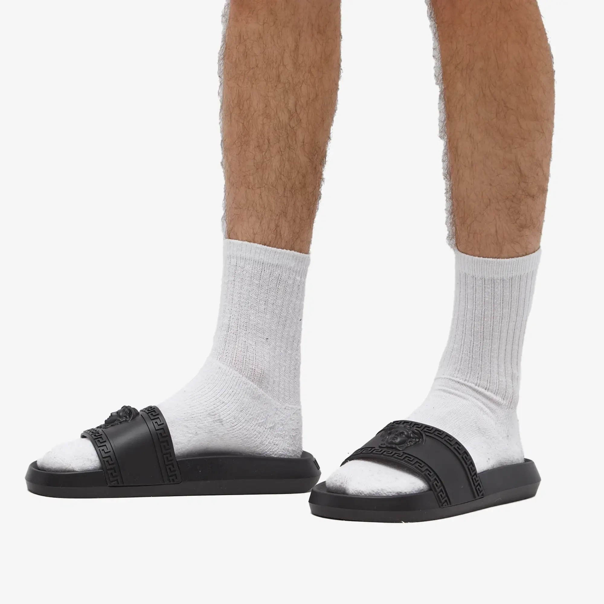 Versace Men's Medusa Slide Black
