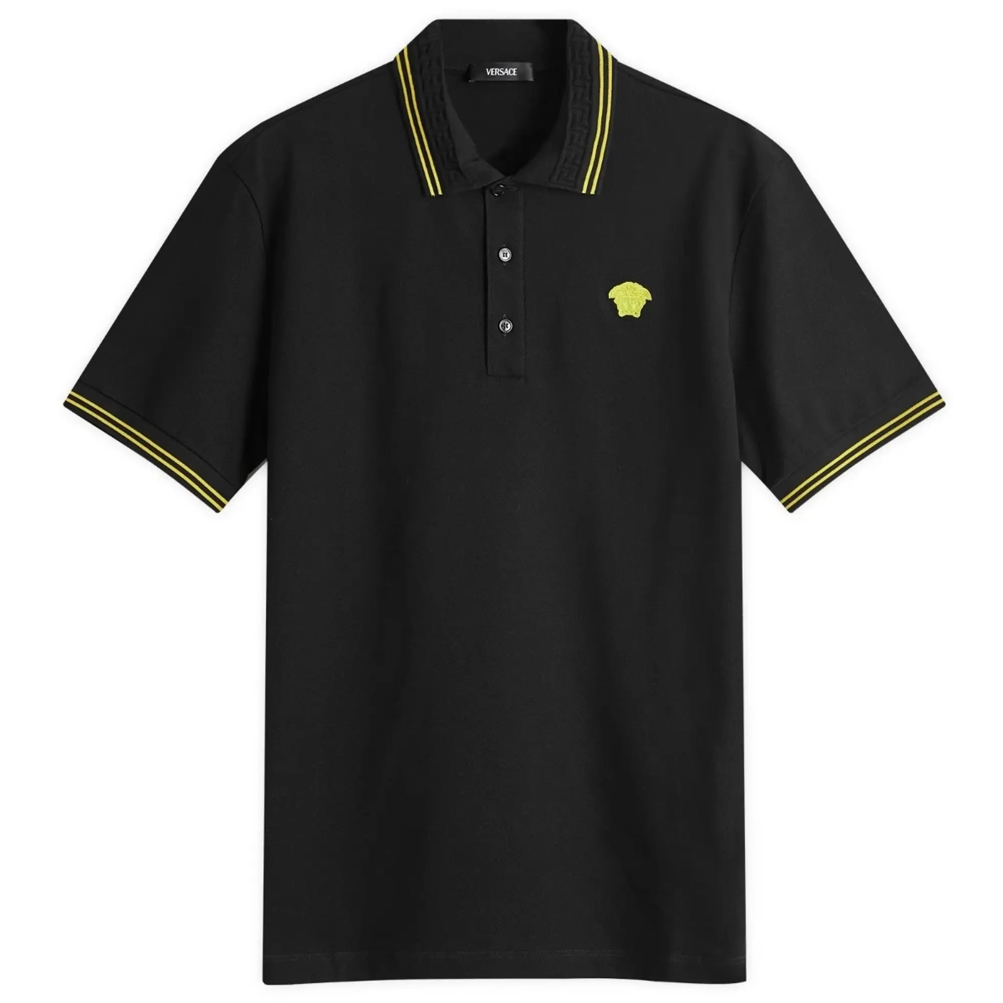 Versace Men's Medusa Polo Black
