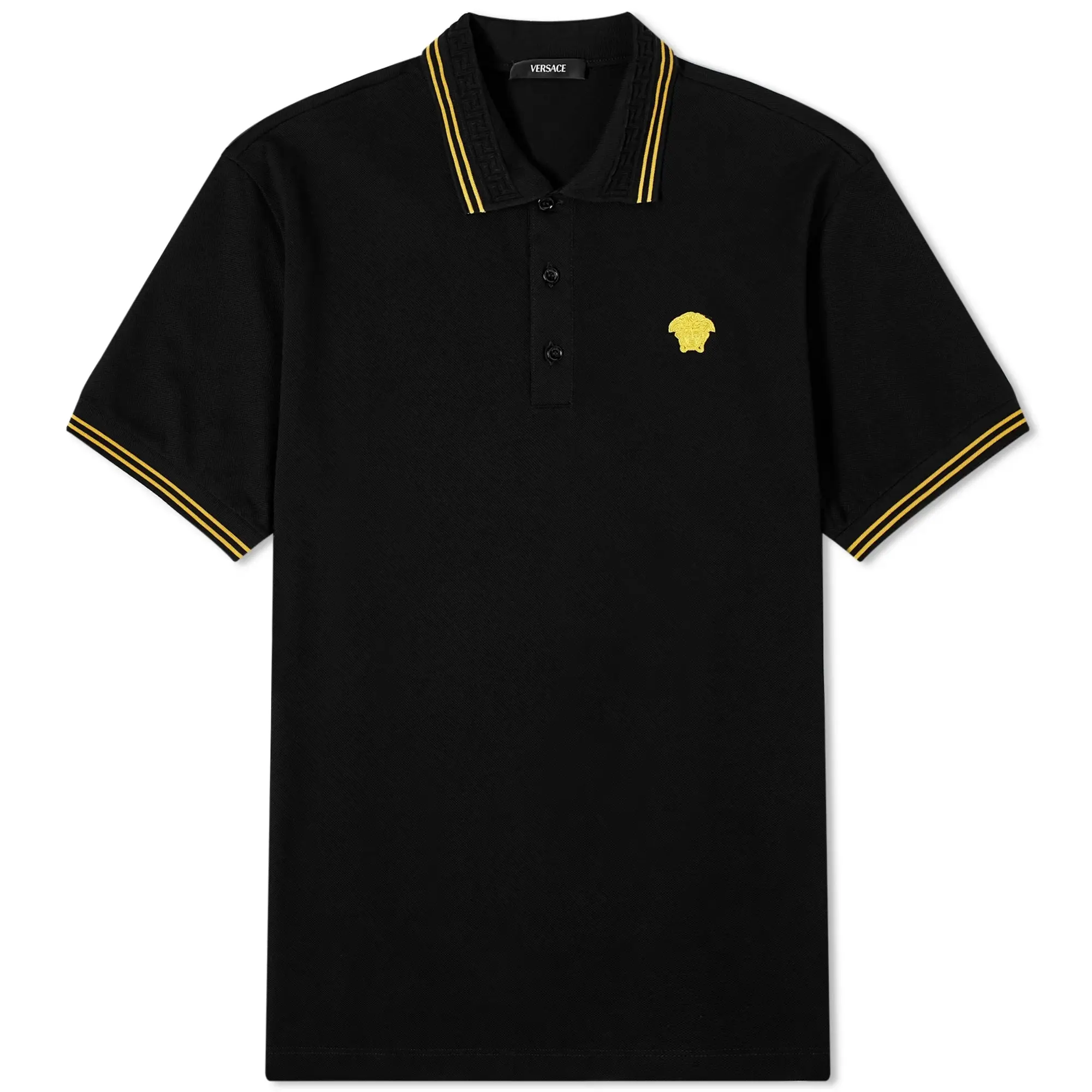 Versace Men's Medusa Polo Black