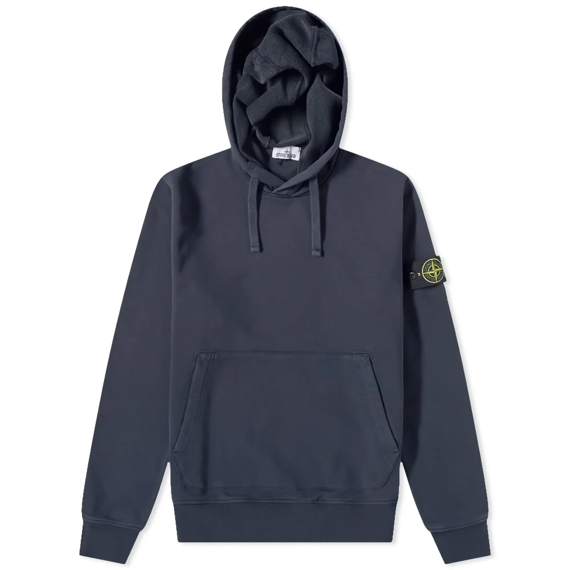 Stone Island Men's Garment Dyed Popover Hoody Navy