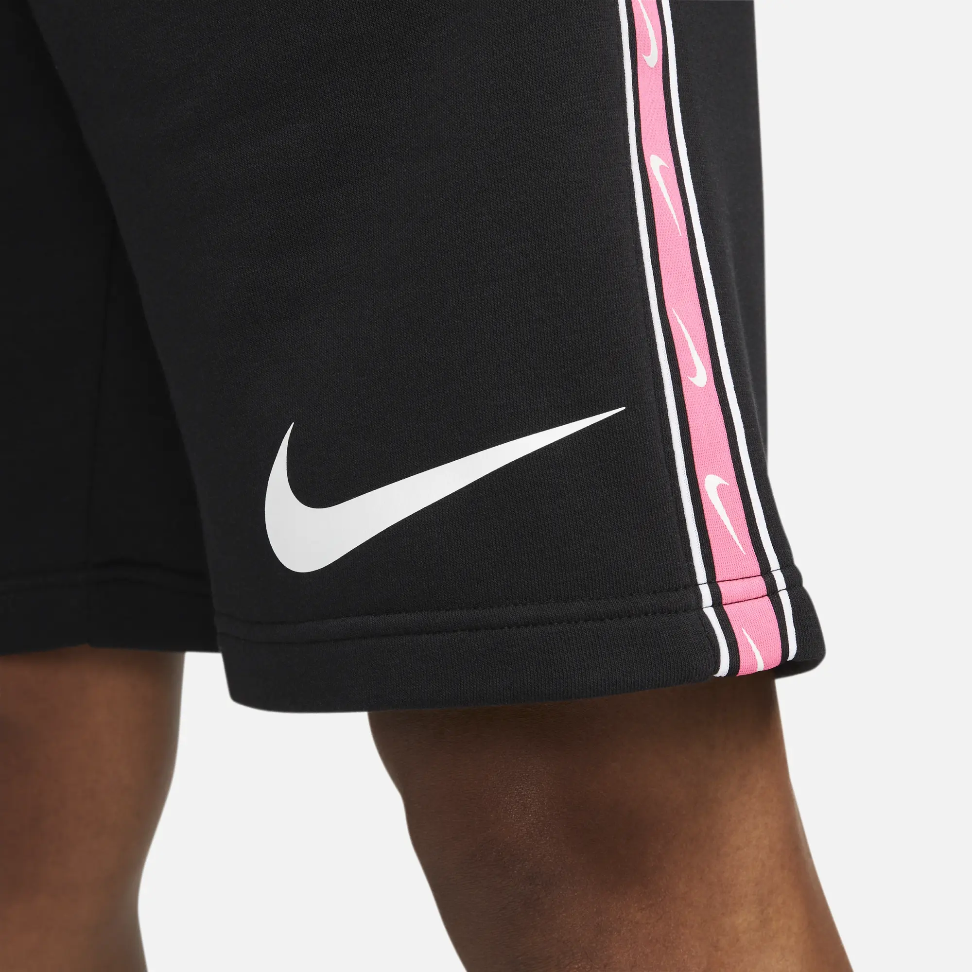 Nike Repeat Fleece Shorts Mens Black FJ5317 010 FOOTY.COM