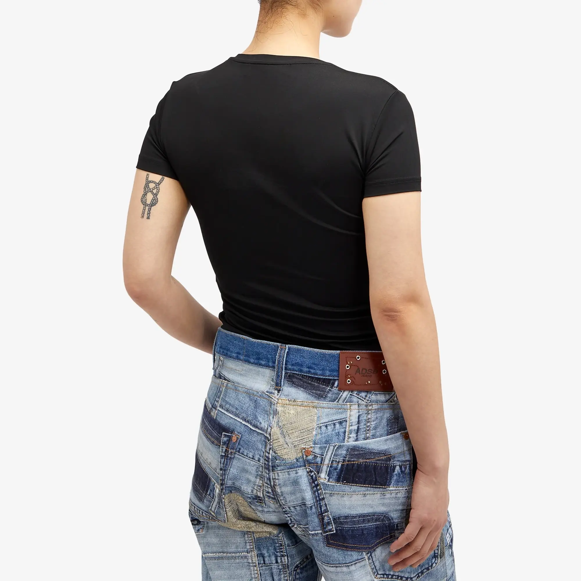 Y/Project Women's Y Baby T-Shirt Black