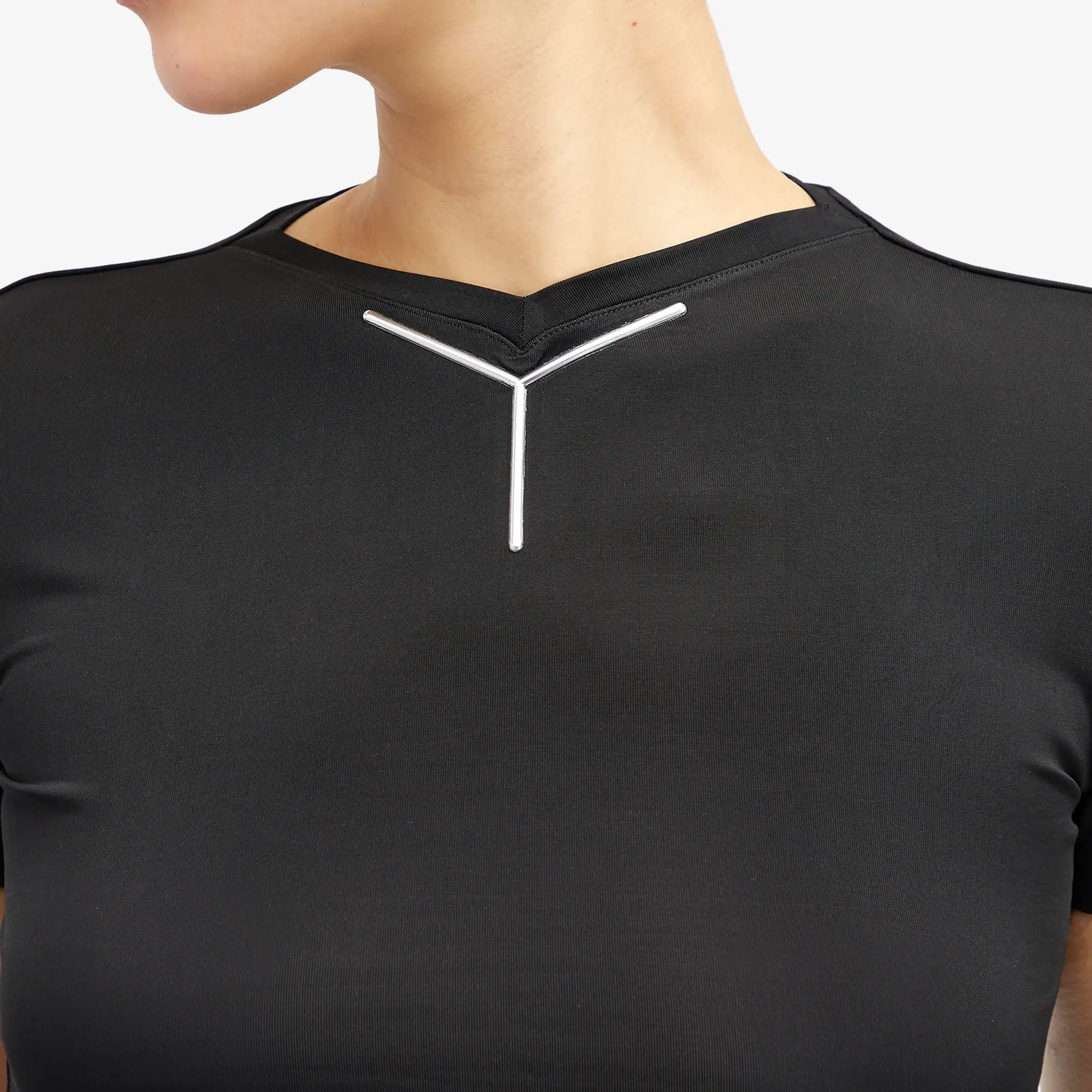 Y/Project Women's Y Baby T-Shirt Black