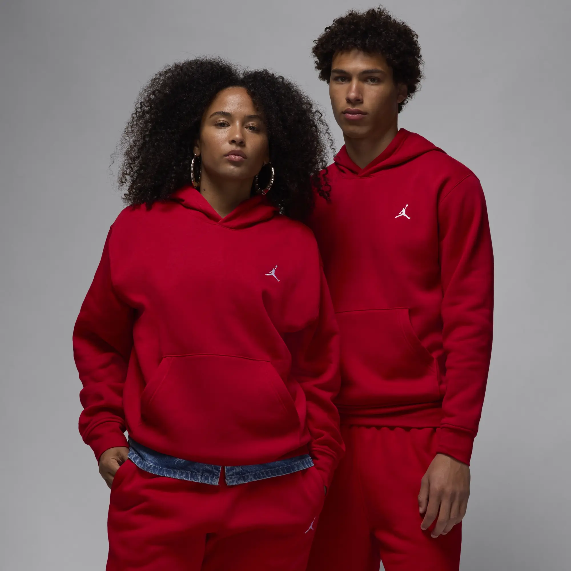 Nike Jordan Jordan Essentials Fleece Hoodie - Carbon Heather - Mens
