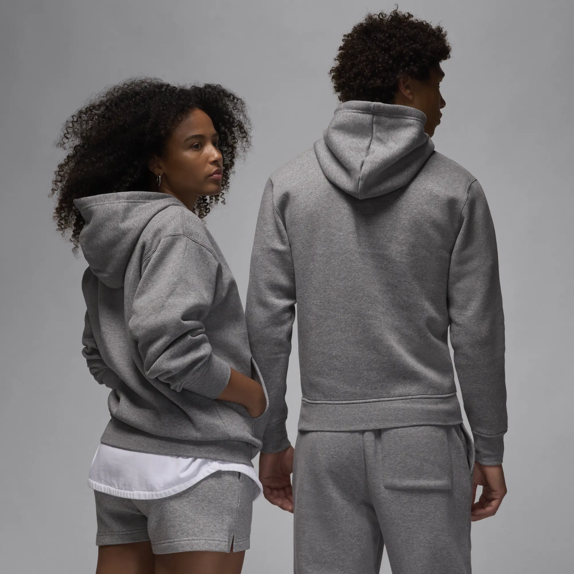 Nike Jordan Brooklyn Fleece Men's Pullover Hoodie - Black - Cotton/Polyester