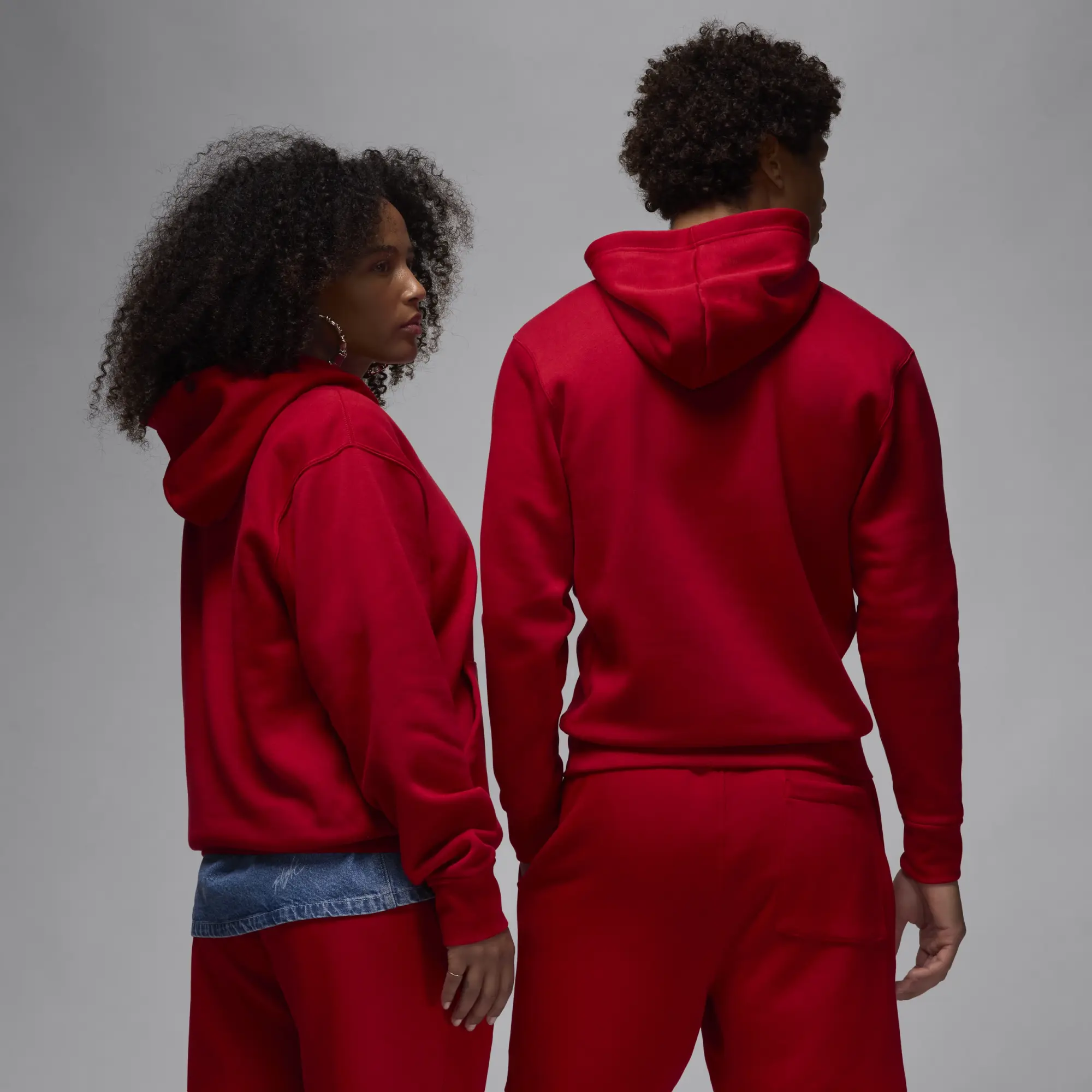 Nike Jordan Jordan Essentials Fleece Hoodie - Carbon Heather - Mens