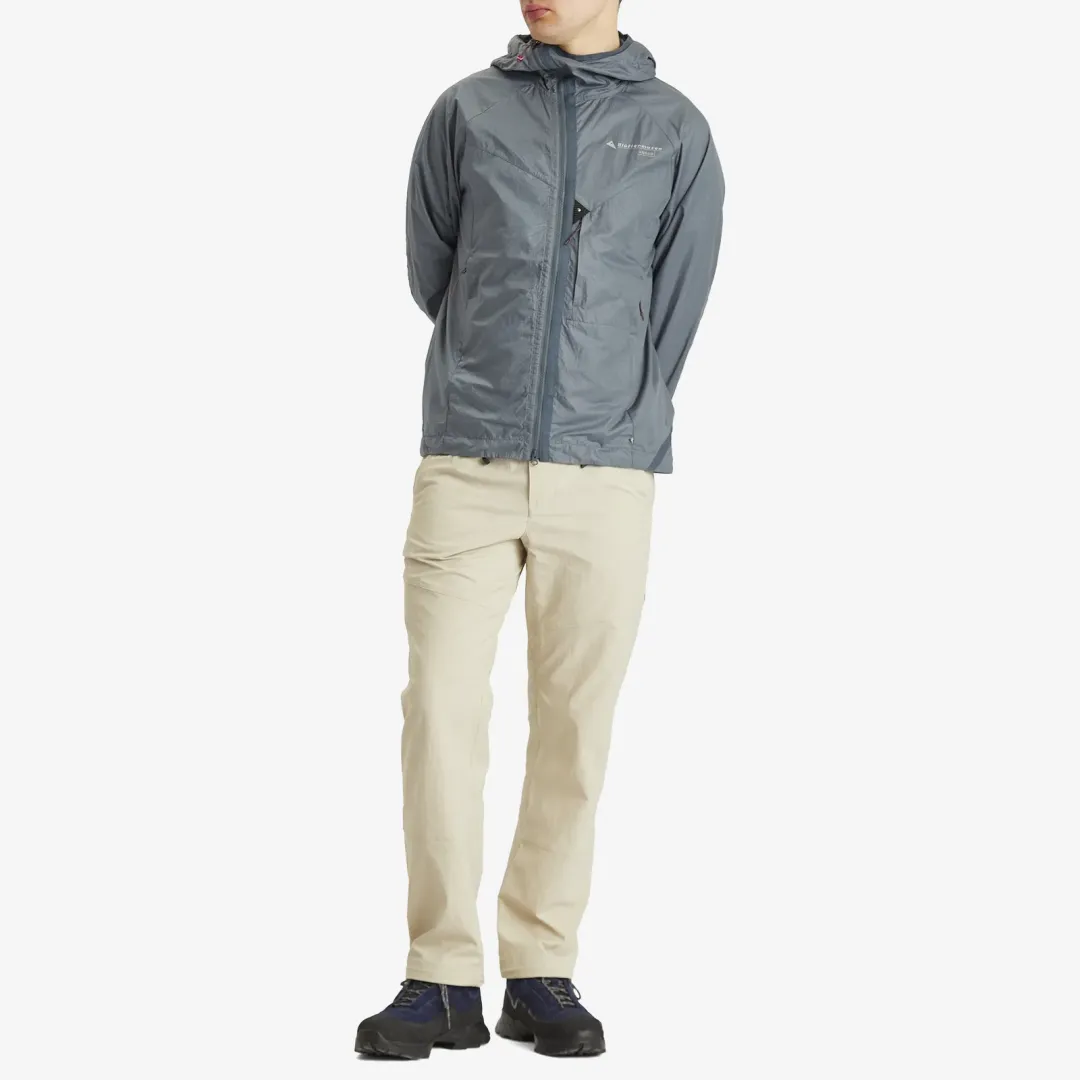 Klättermusen Men's Ansur Hooded Wind Jacket Storm Blue 10653M11