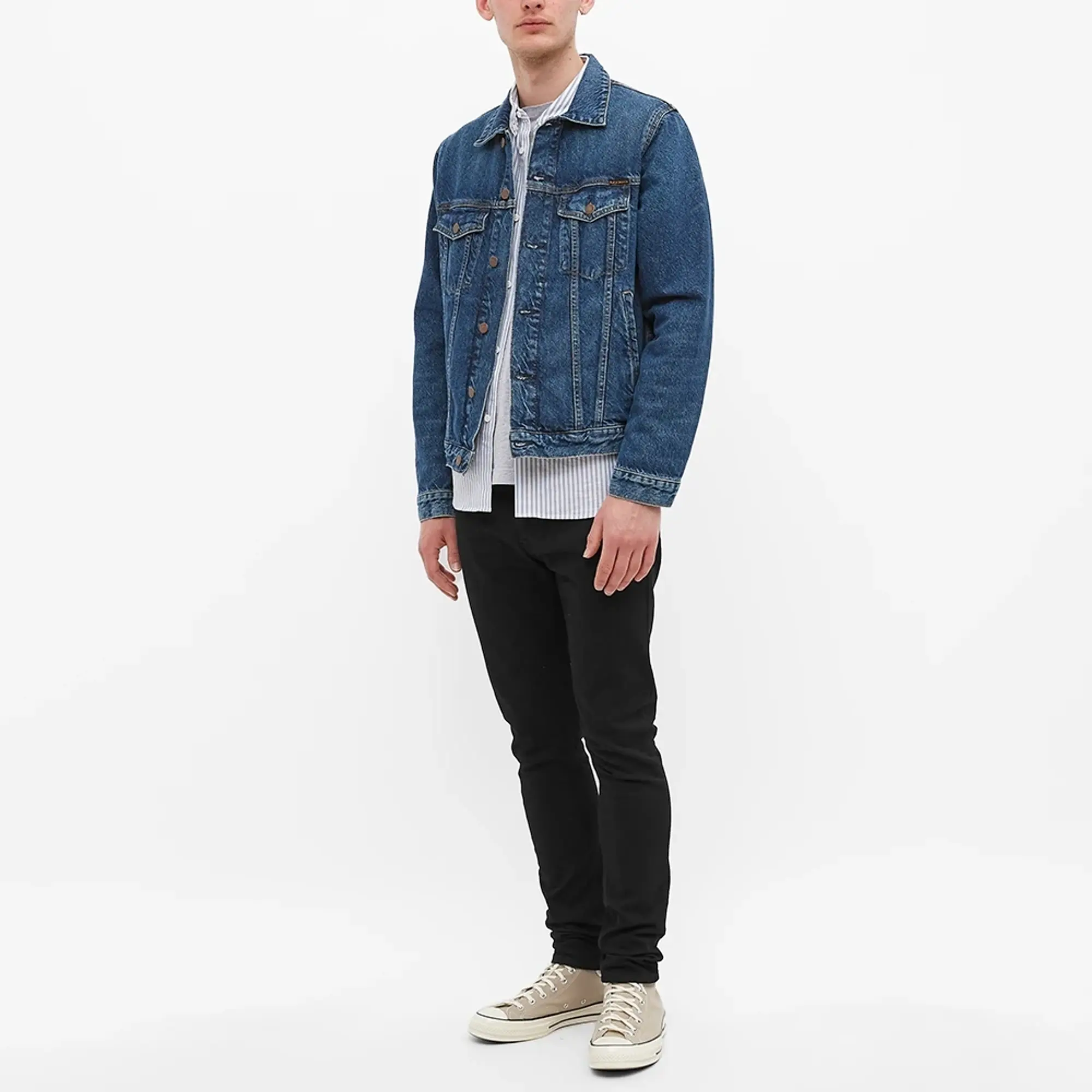 Nudie Jeans Co Nudie Skinny Lin Jean Black Black