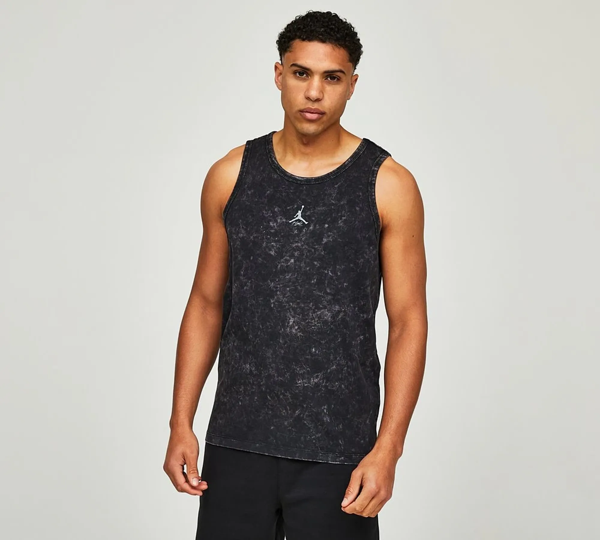 Nike Jordan Jordan Essential Wash GFX Tank Top - Black - Size XL