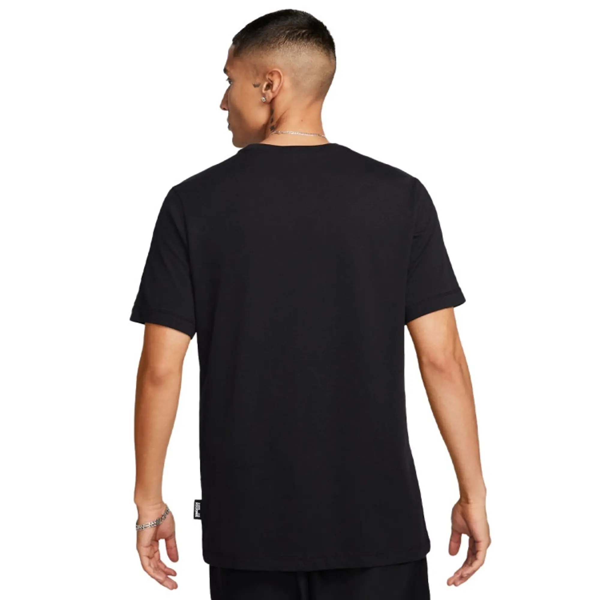 Nike Big Swoosh 24 LBR T-Shirt - Black - Size S - Black
