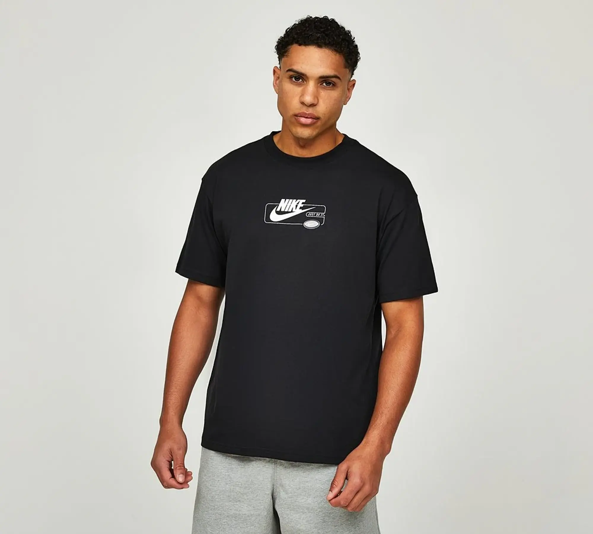 Nike M90 Street Heat GFX T-Shirt - Black - Size 3XL - Black