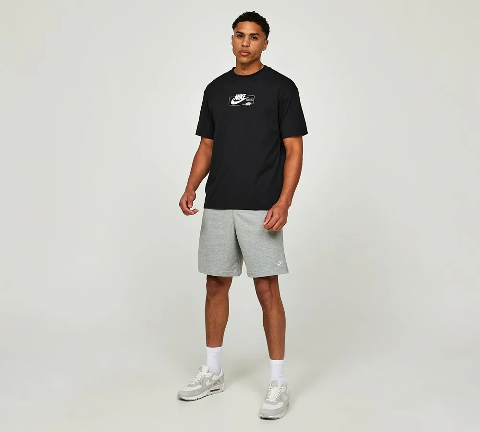 Nike M90 Street Heat GFX T-Shirt - Black - Size 3XL - Black