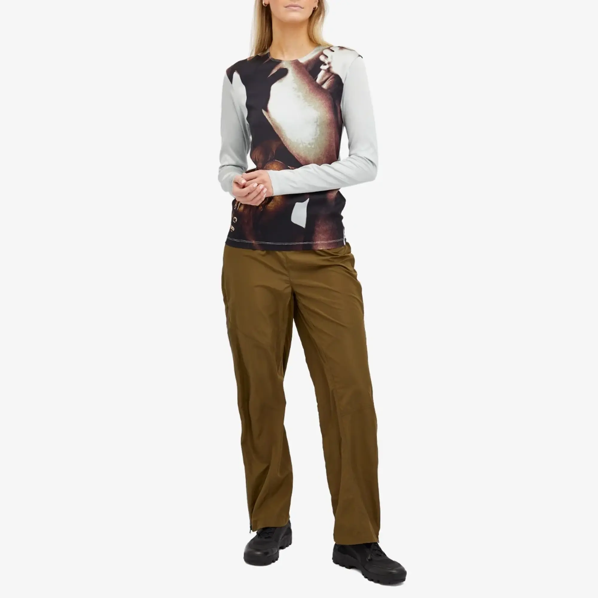 Wood Wood Women's Zelda Tech Trousers Pitch-Dark