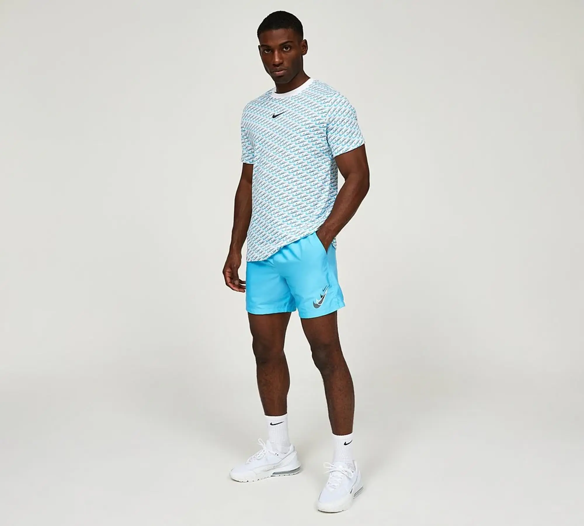 Nike Standard Issue Moto Woven Short - Blue - Size XS - Blue