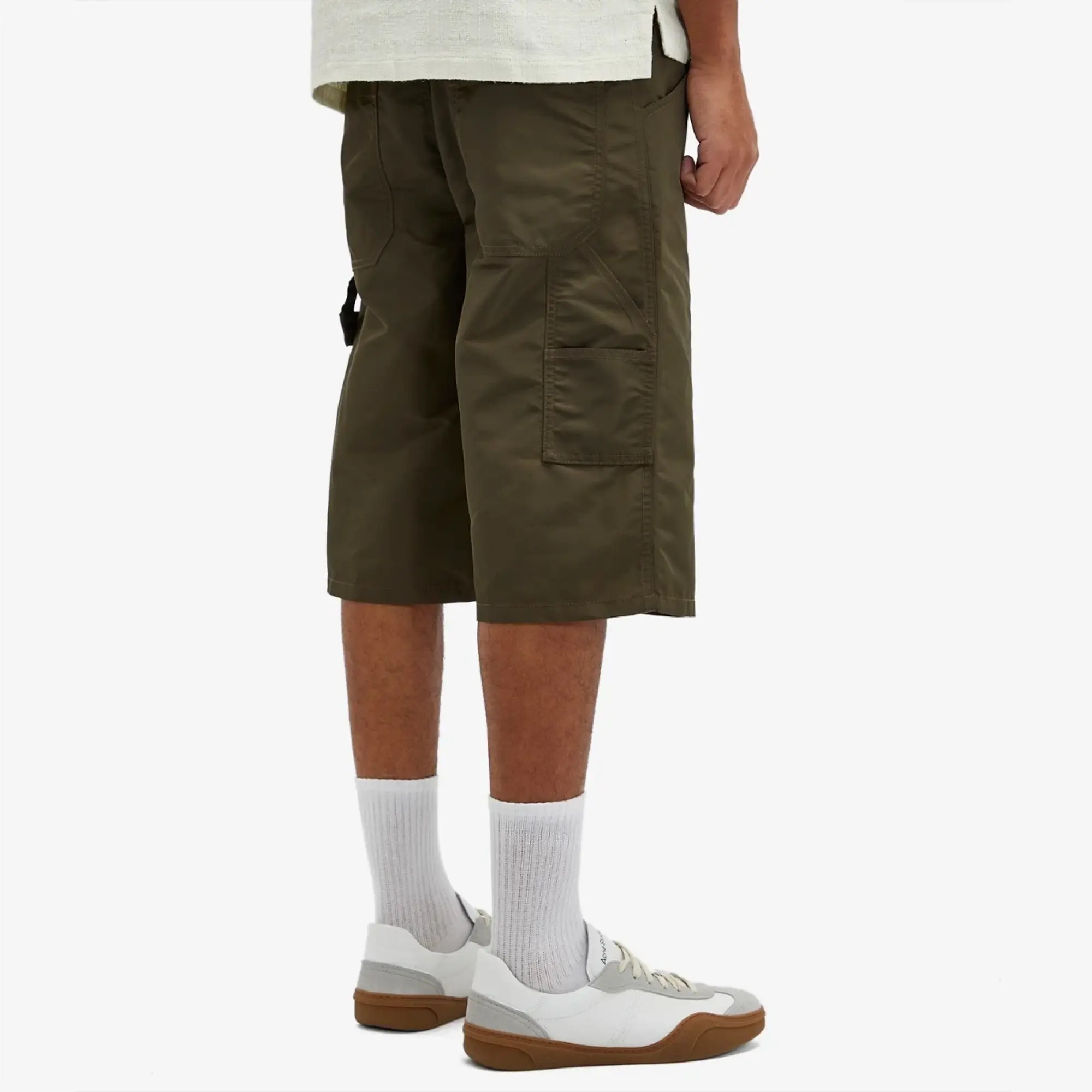 Wood Wood Men's Robbie Carpenter Shorts Dark Army